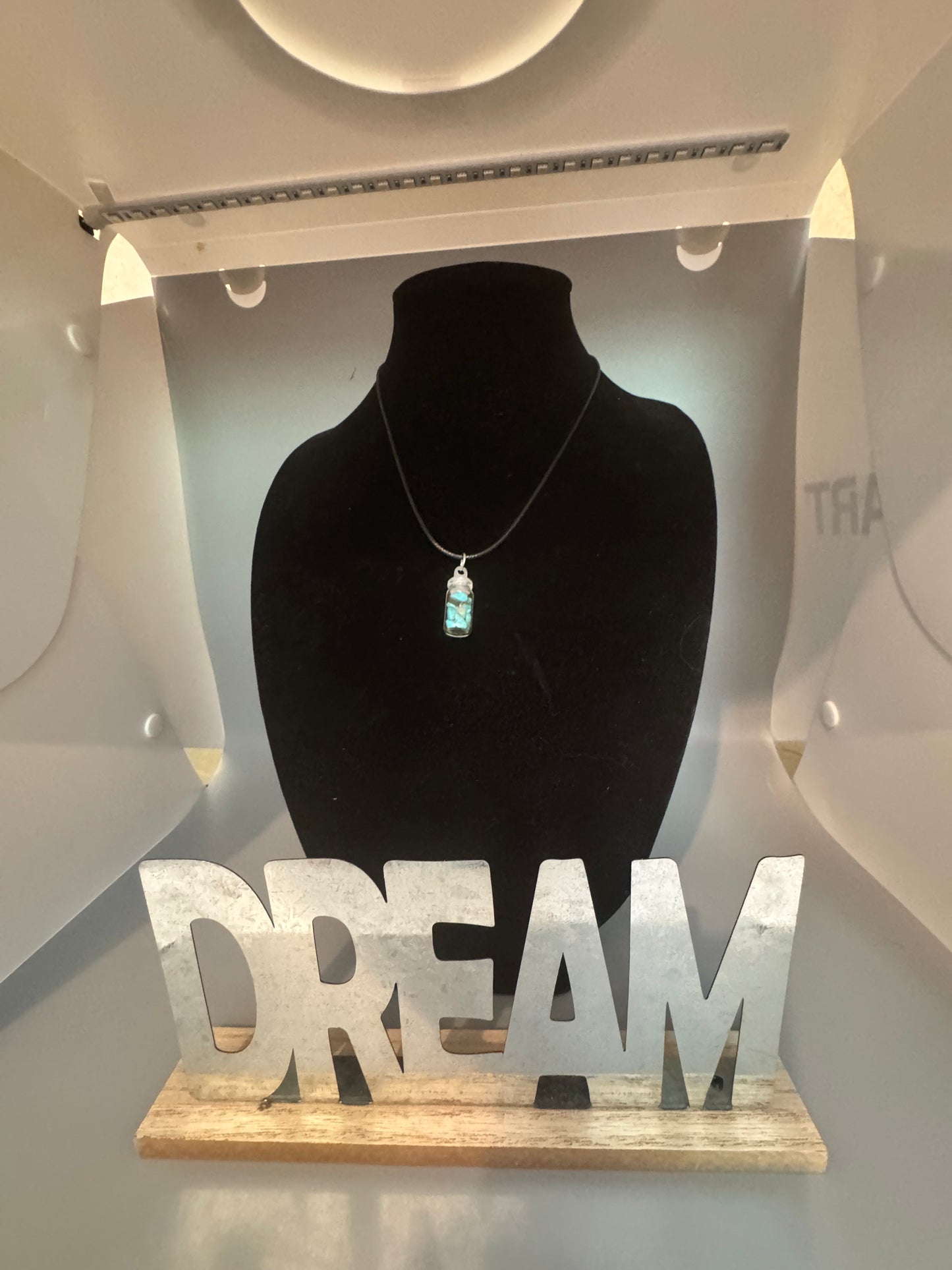 Lapis Lazuli Mini Jar Pendant Necklace – Wisdom & Truth