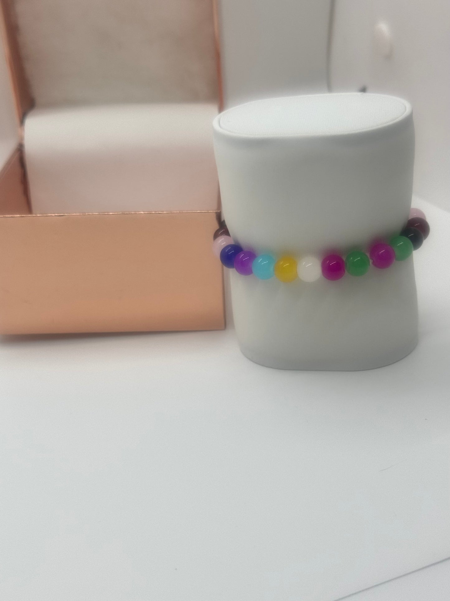 Glass Bead Bracelet #133