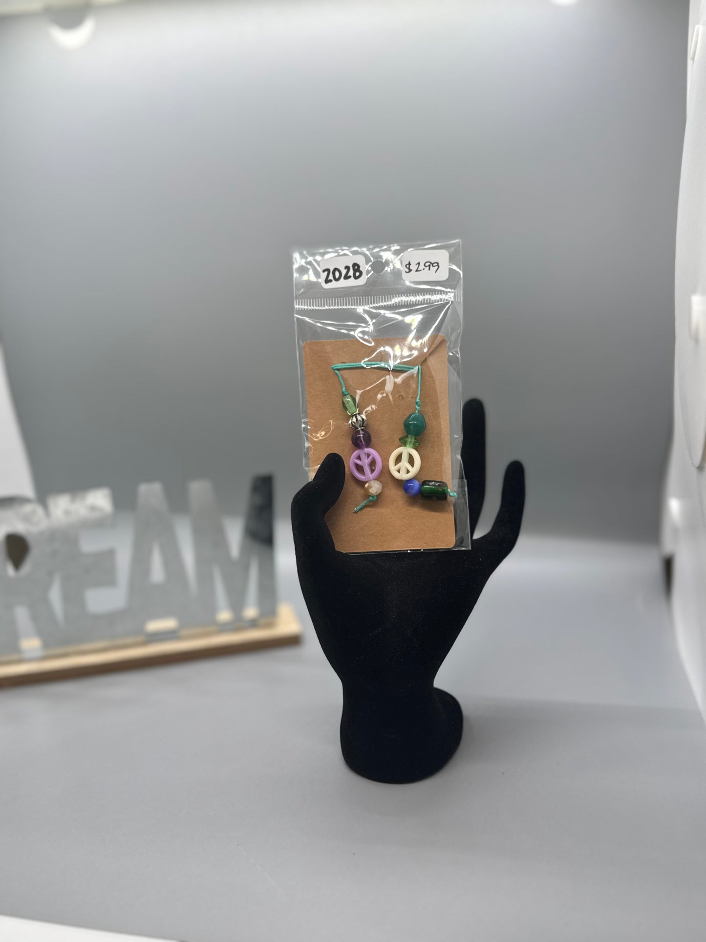 Large Handmade Beaded Bookmark – Unique Reader Gift # 2028
