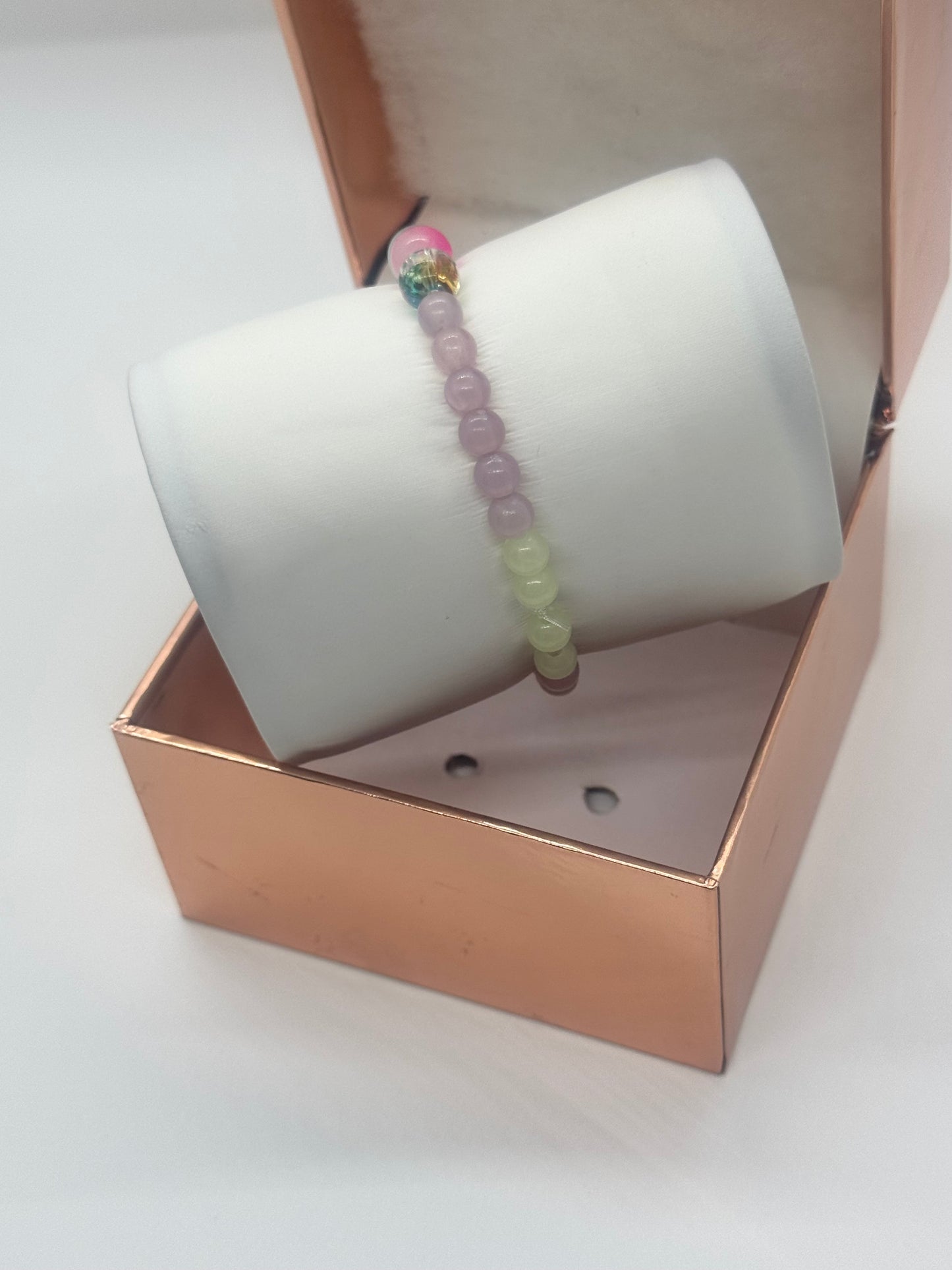 Glass Bead Bracelet #225