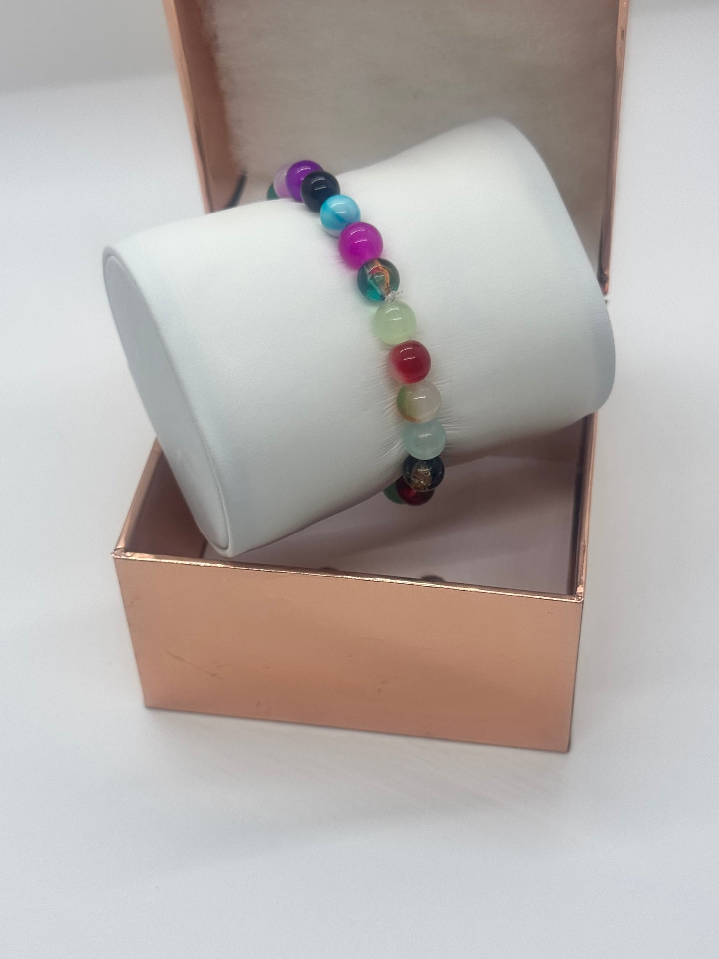 Glass Bead Bracelet #226