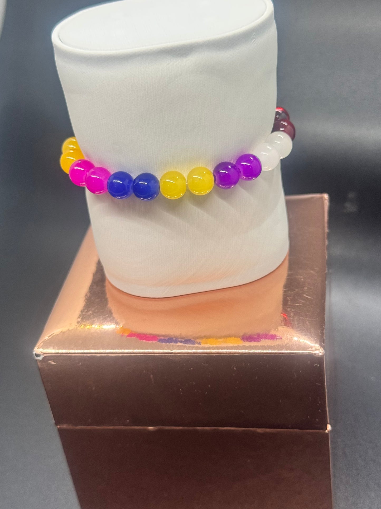 Glass Bead Bracelet #281