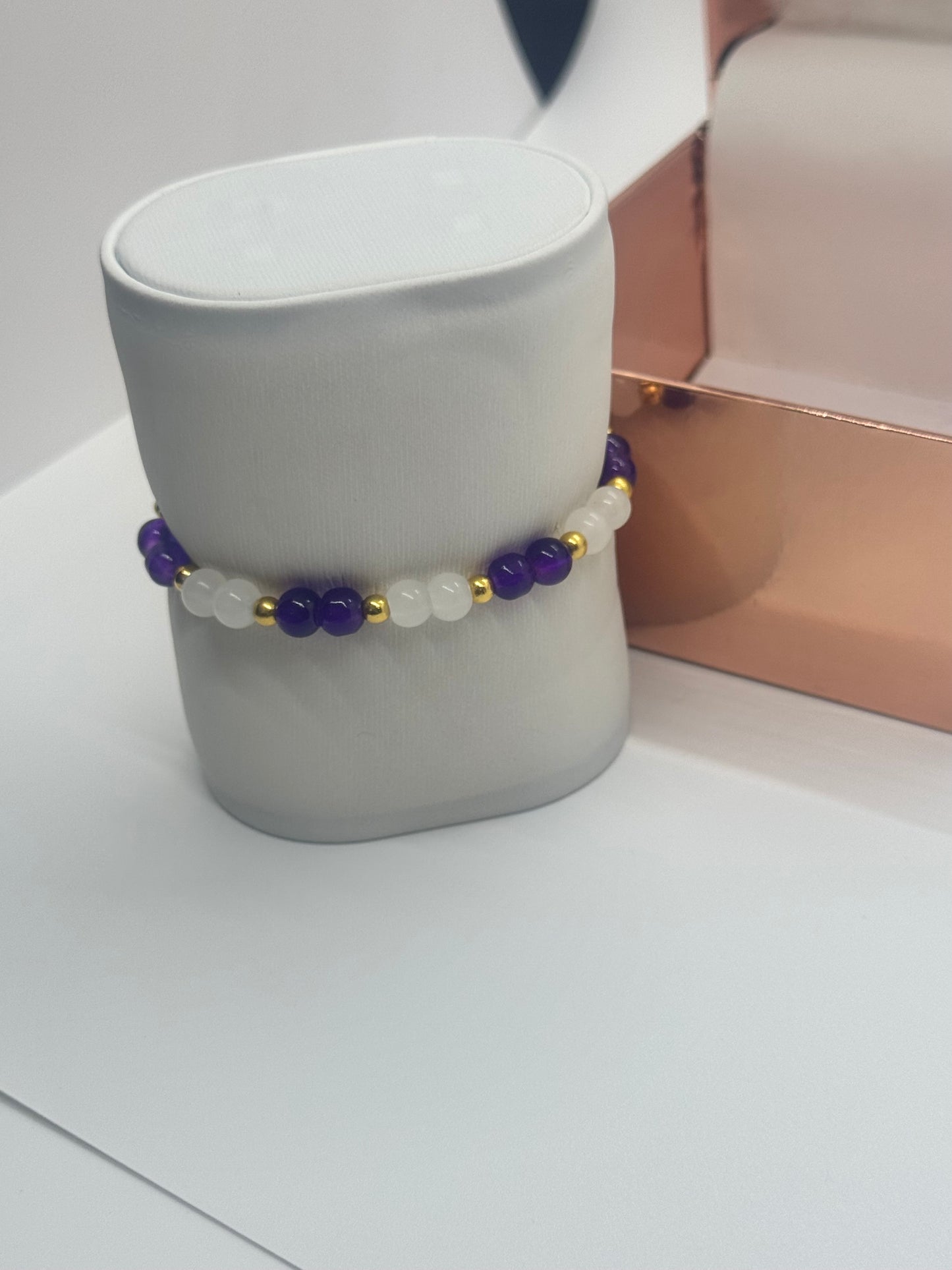 Glass Bead Bracelet #309
