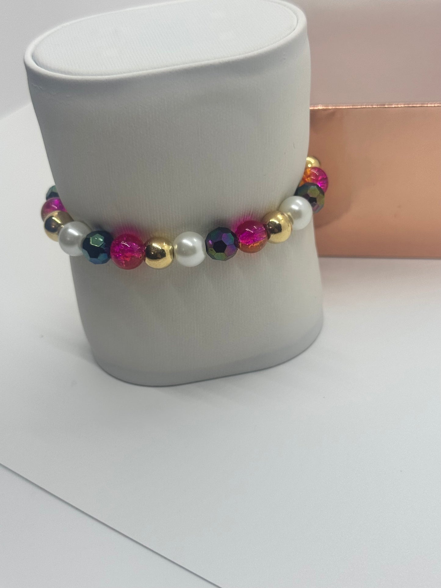 Acrylic Bead Bracelet #429