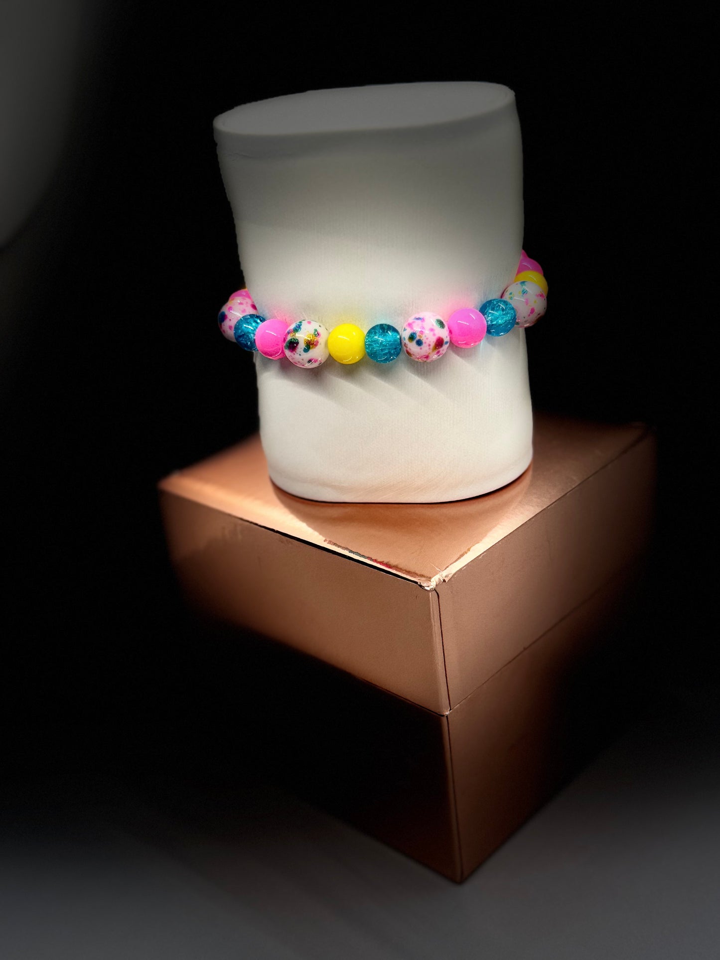 Glass Bead Bracelet #453