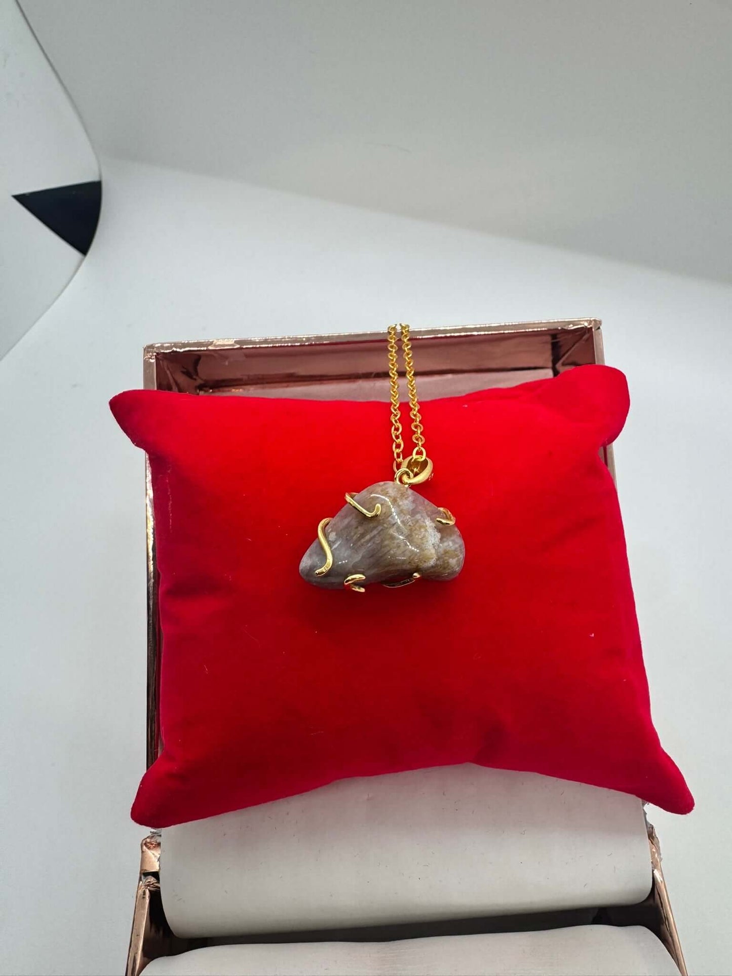 Authentic Orca Agate Necklace – Handcrafted Jewelry # 430