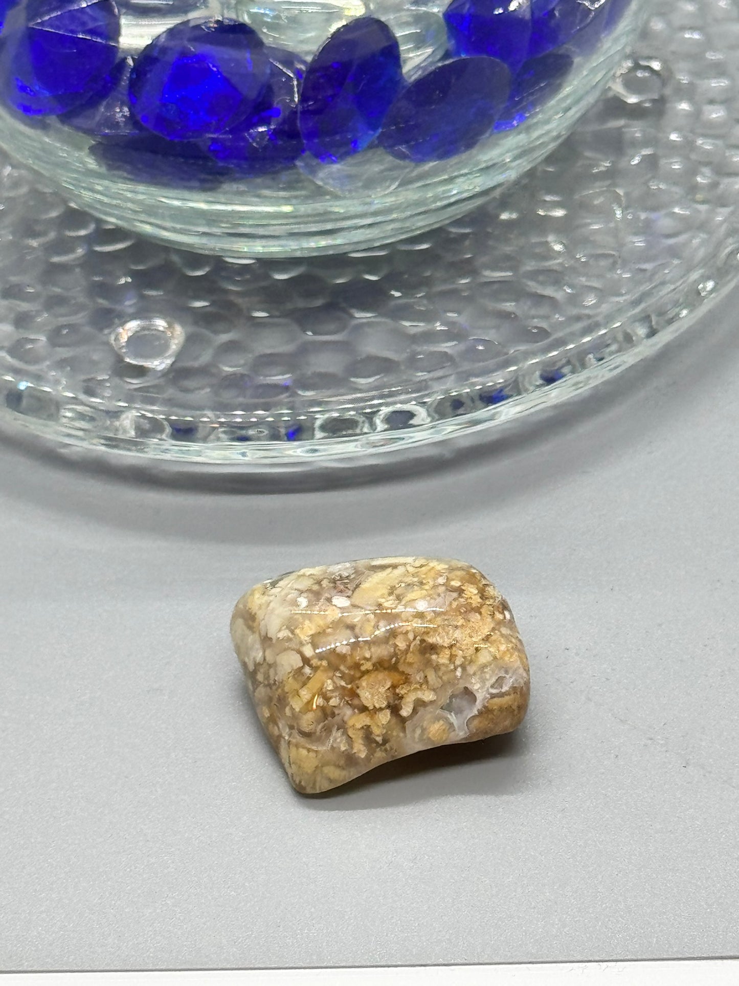 Authentic Flower Agate – Handcrafted Stone # 436