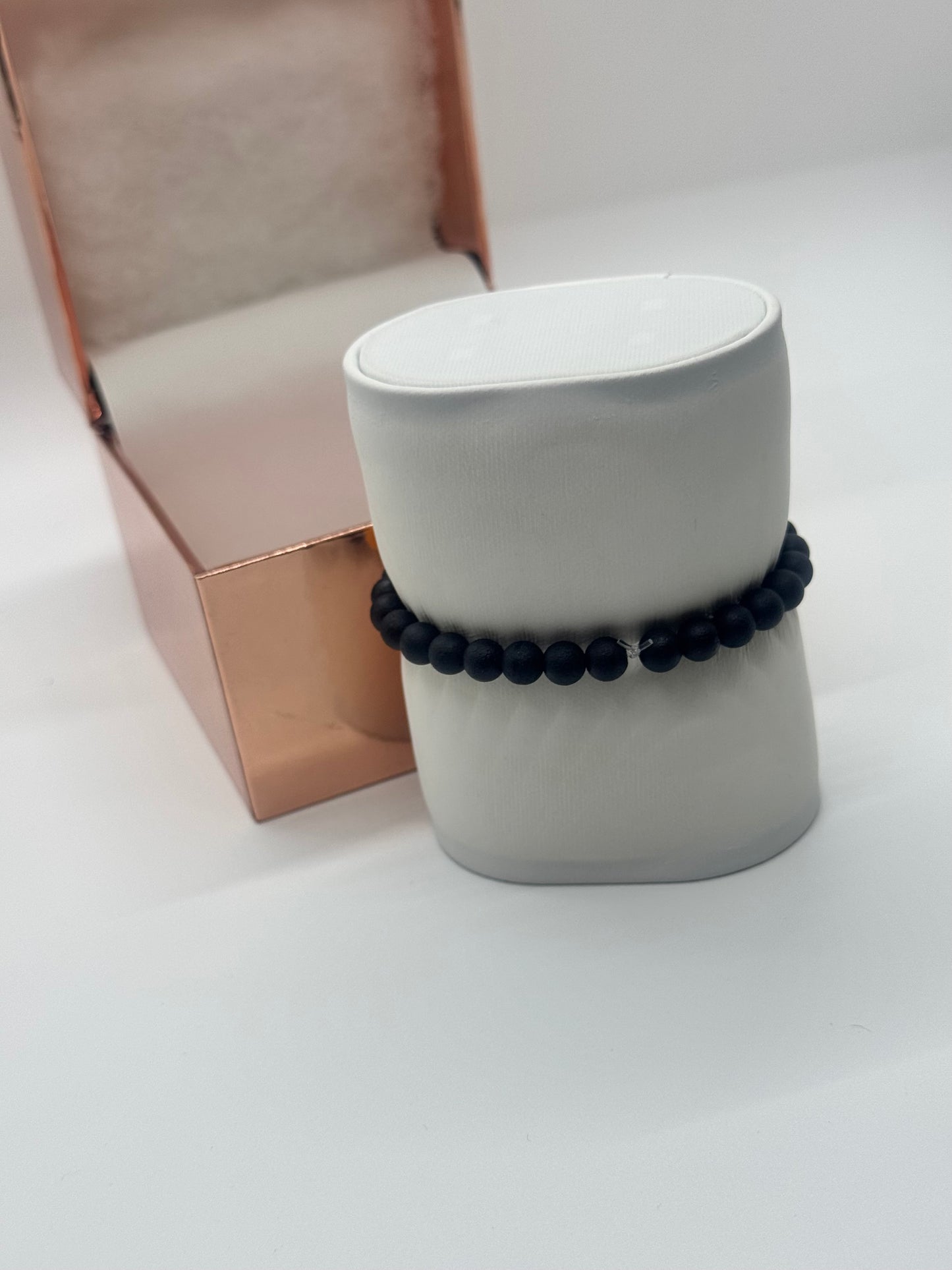 Chakra Acrylic Bead Bracelet #52
