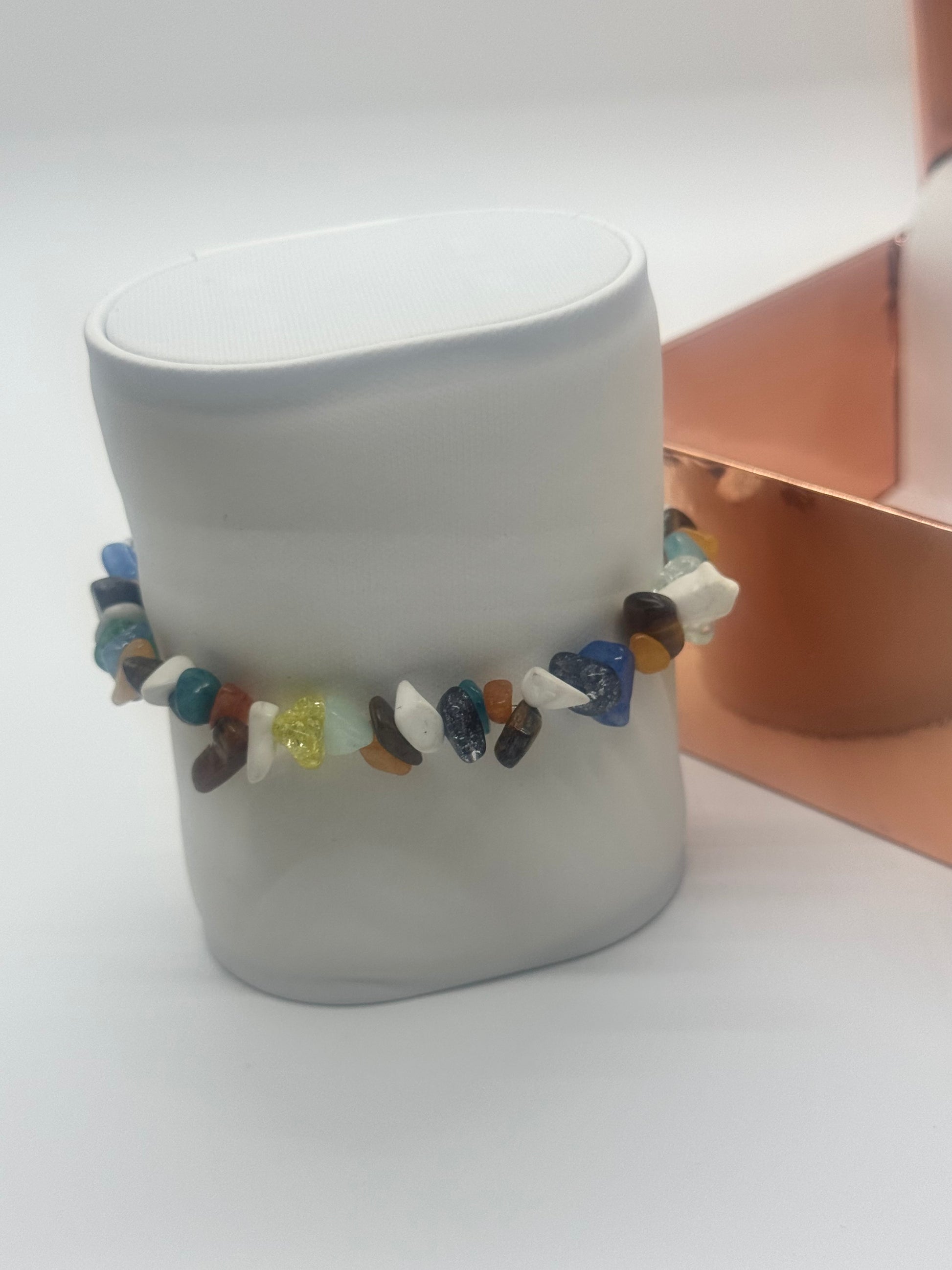 Crystal Bracelet #32 – Multi-Stone Healing Bracelet with Tigers Eye & Citrine