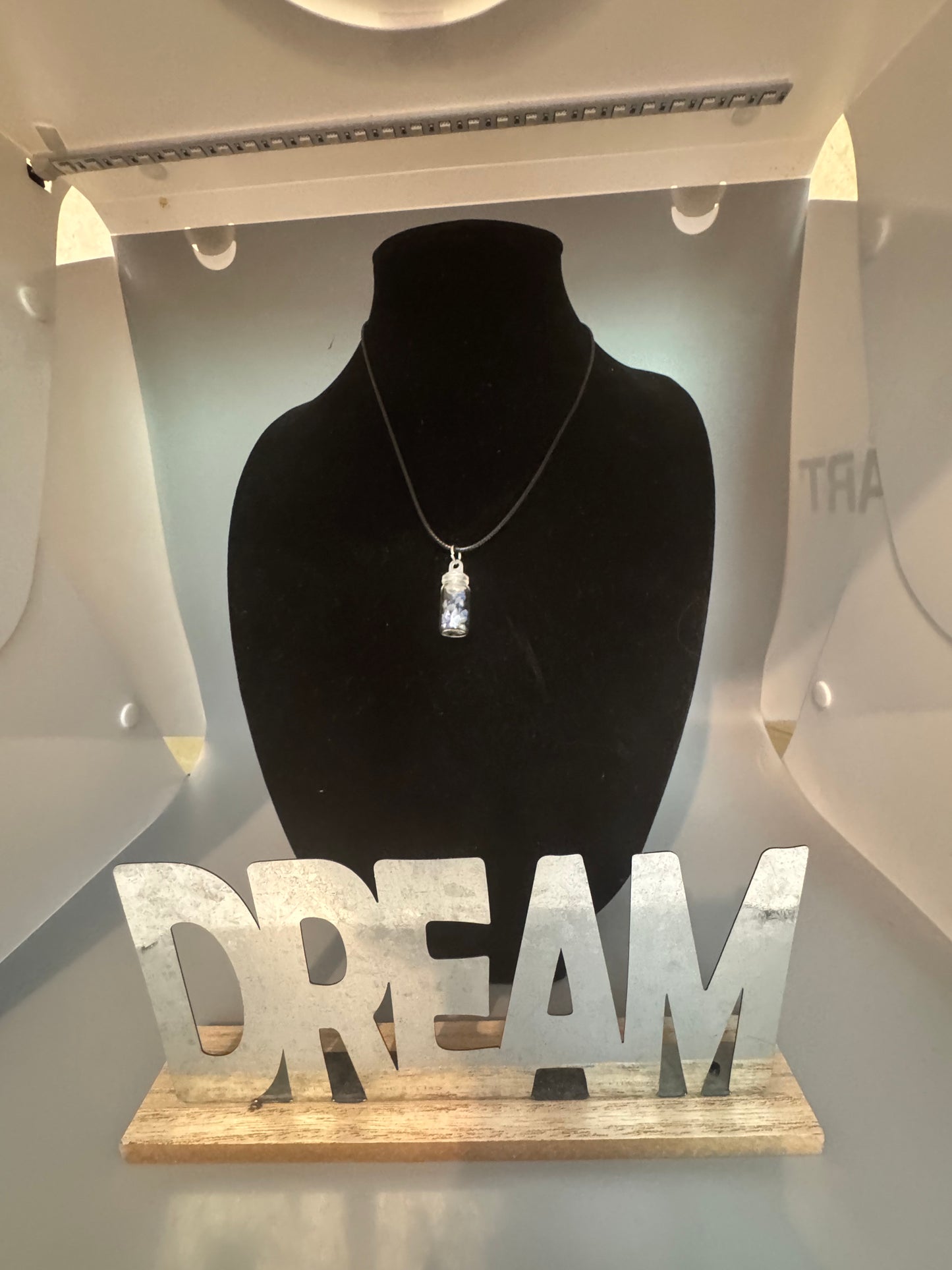 Lapis Lazuli Mini Jar Pendant Necklace – Wisdom & Truth