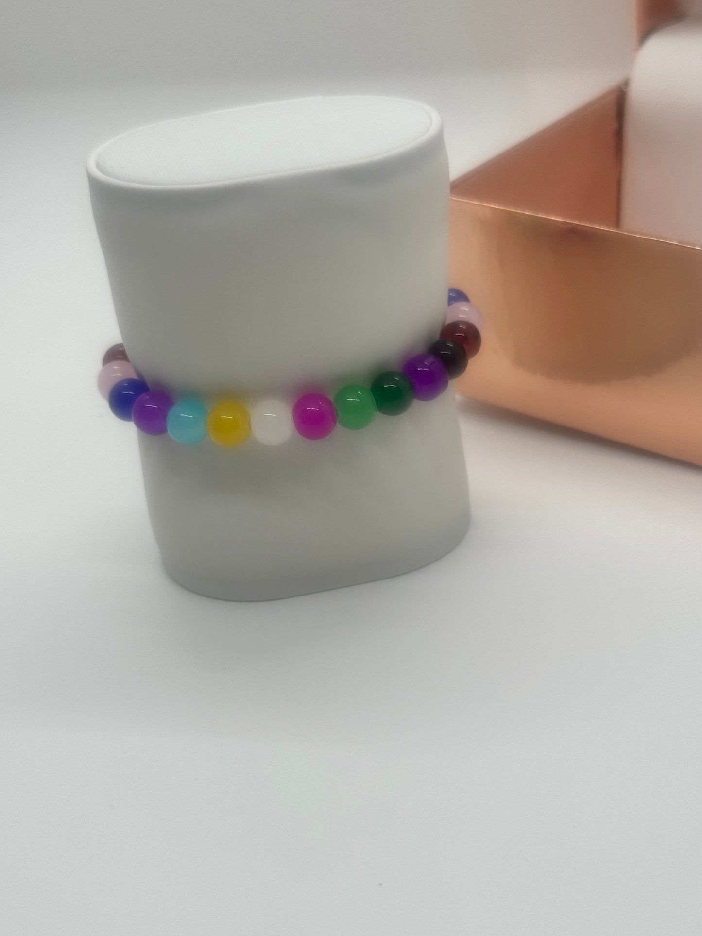Glass Bead Bracelet #133