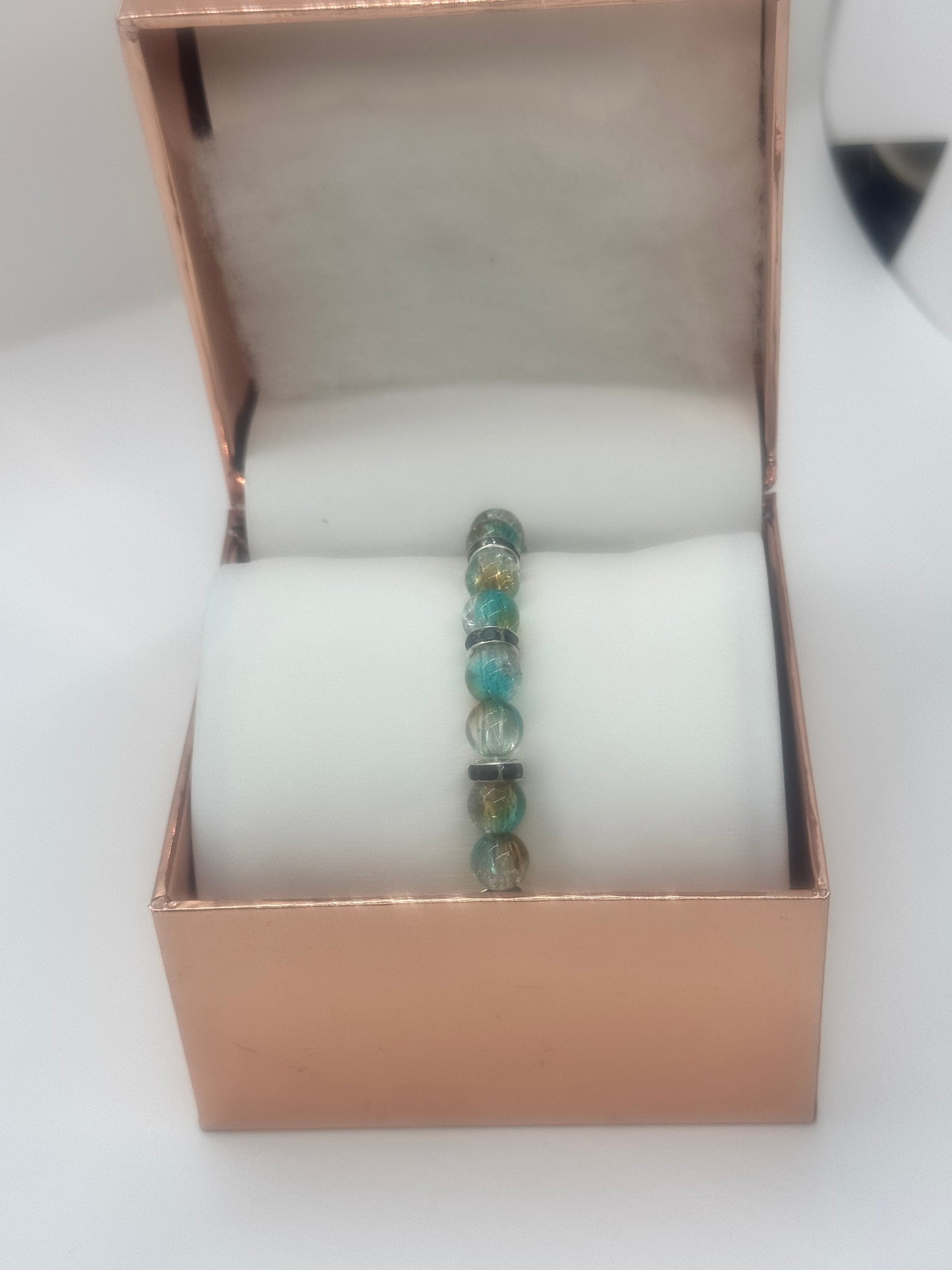 Glass Bead Bracelet #138