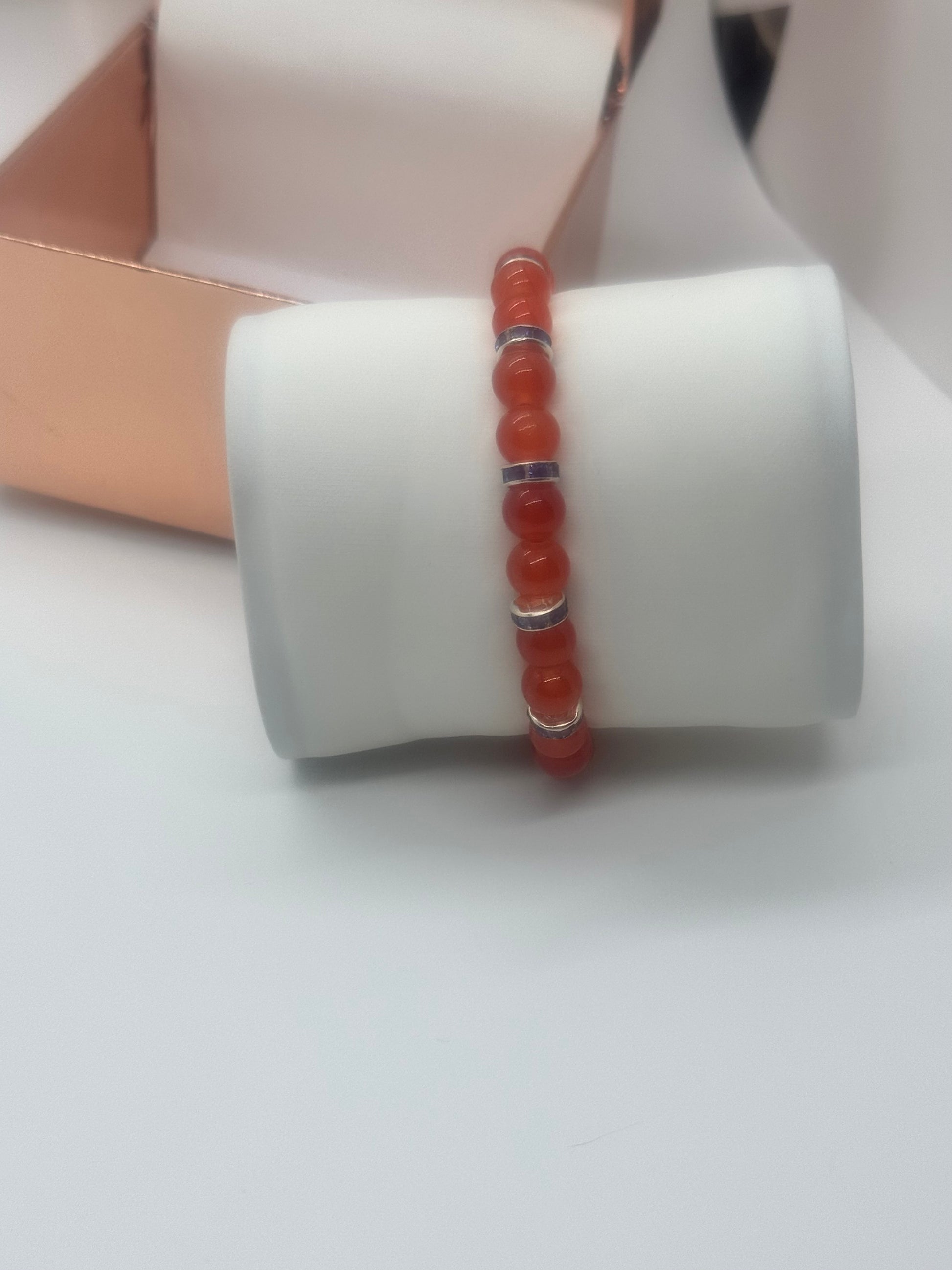 Glass Bead Bracelet #139
