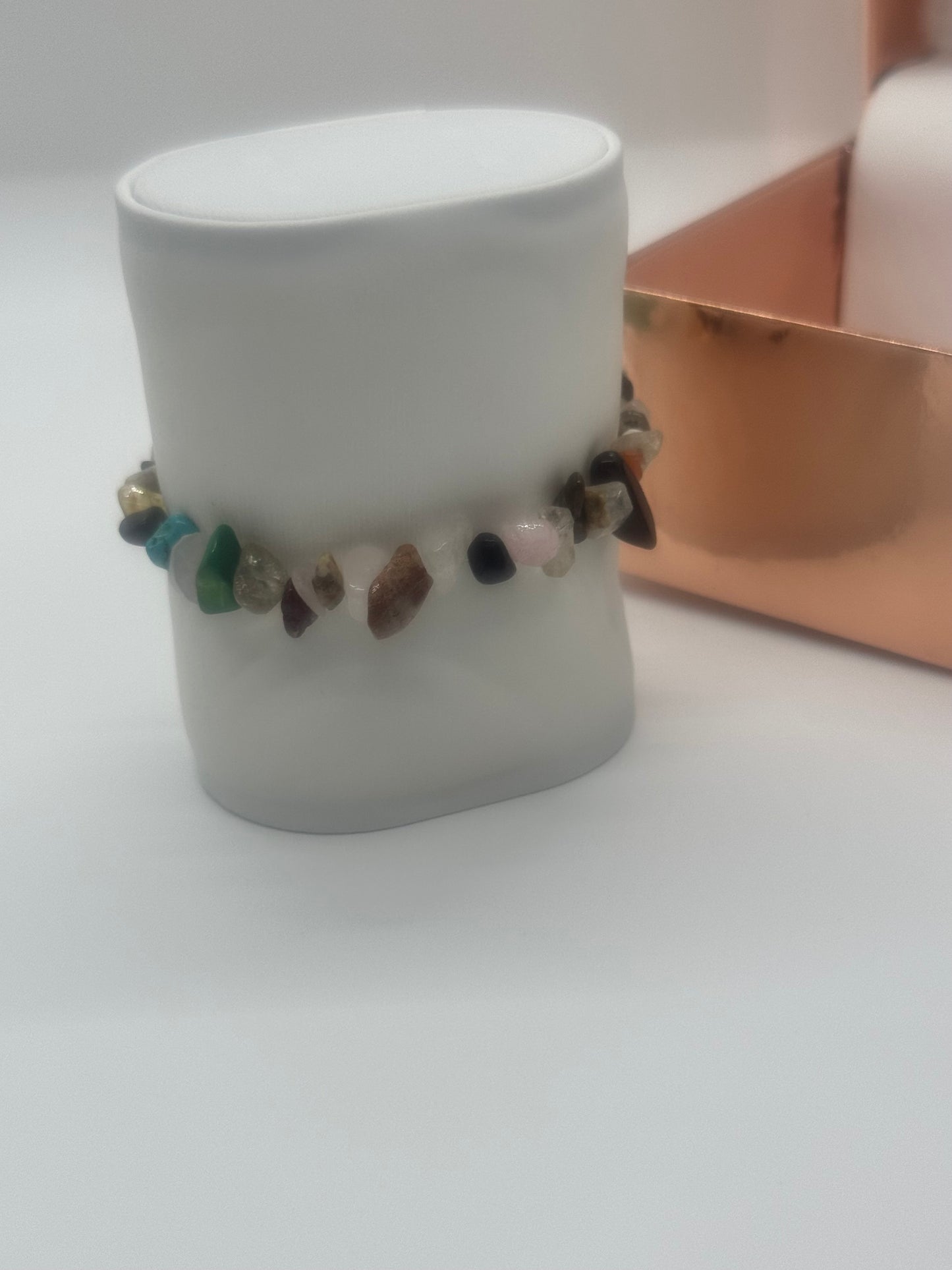 Crystal Bracelet #12 – Elegant Healing Stone Mix