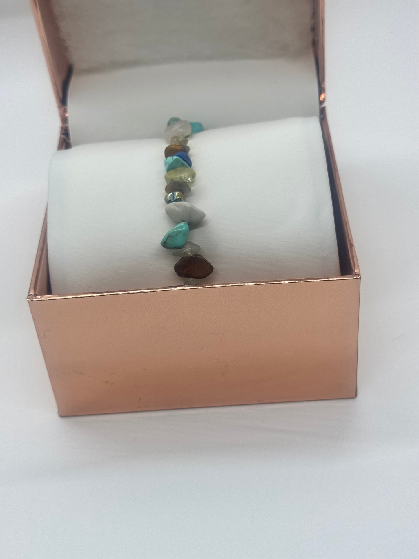 Crystal Bracelet #21 – Healing Stones Mix & Unique Design