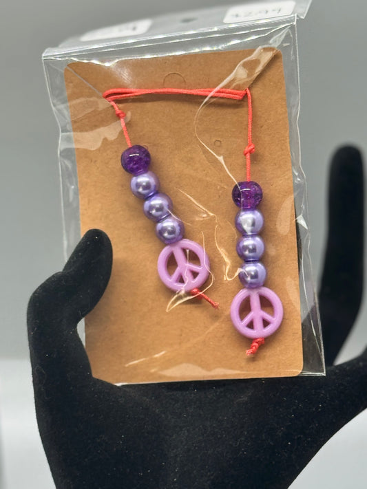 Large Handmade Beaded Bookmark – Unique Reading Accessory # 2014