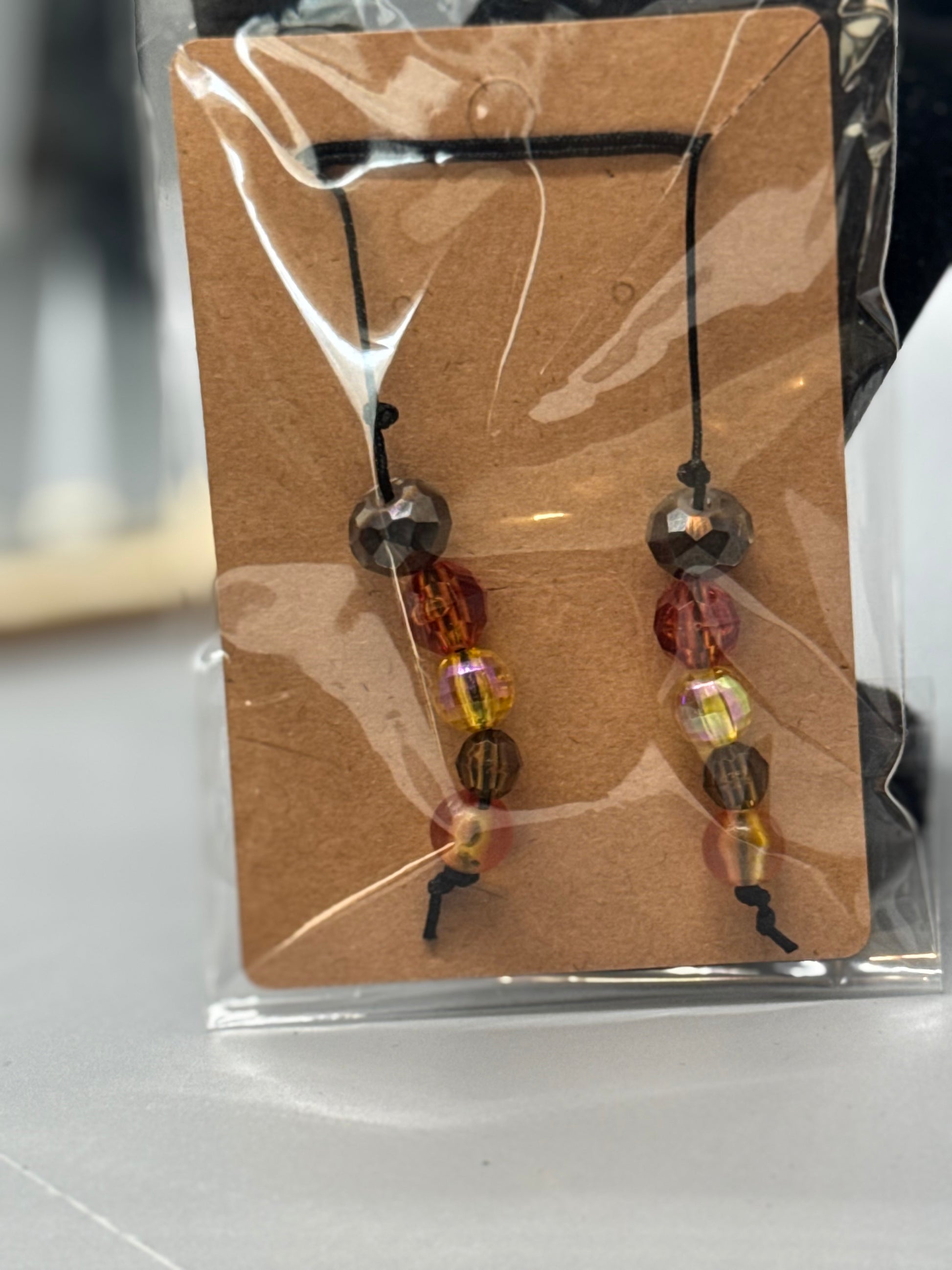 Large Handmade Beaded Bookmark – Unique Reader Gift # 2027
