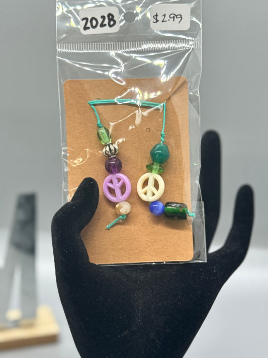 Large Handmade Beaded Bookmark – Unique Reader Gift # 2028