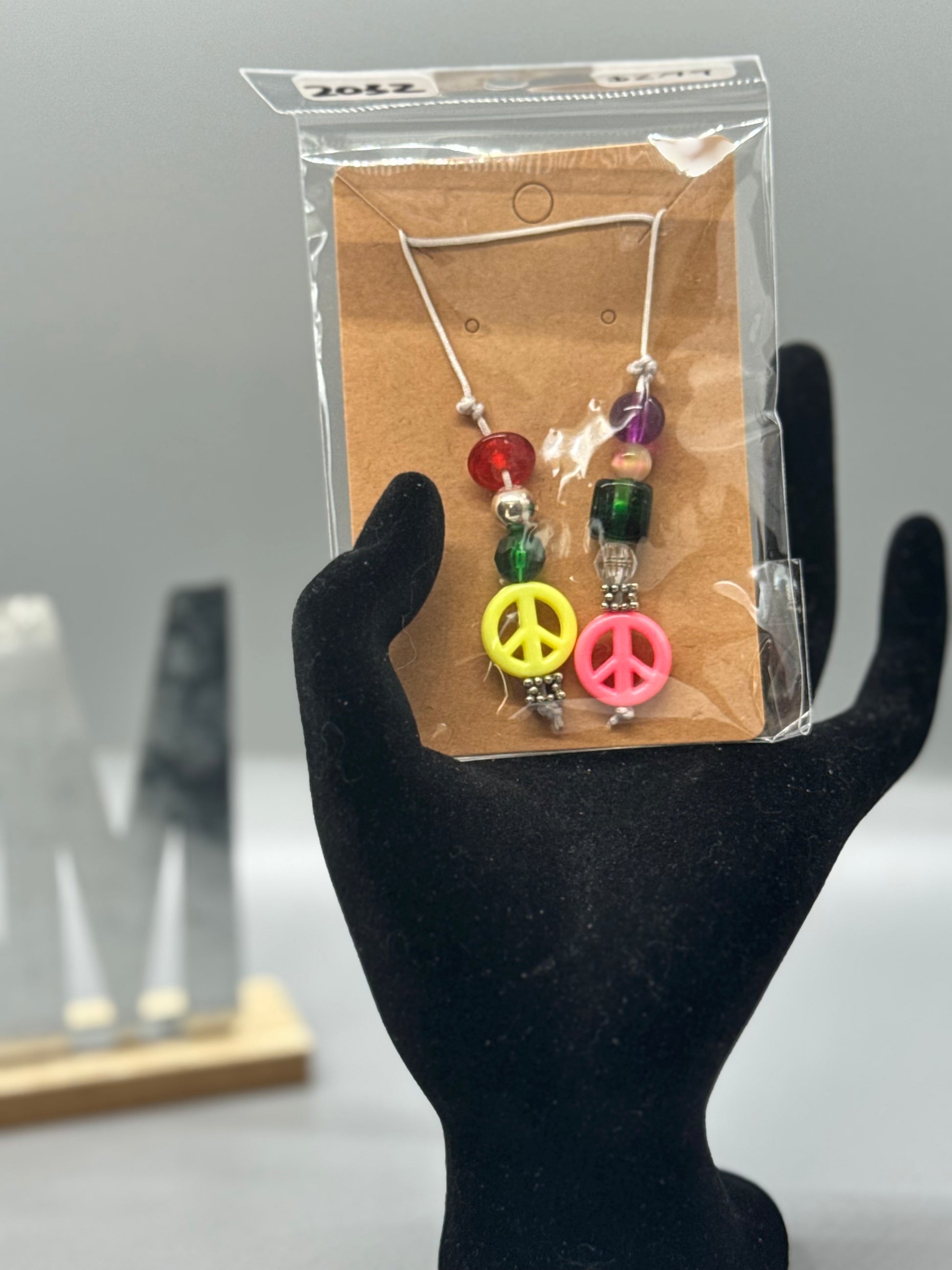 Large Handmade Beaded Bookmark – Unique Reader Gift # 2032