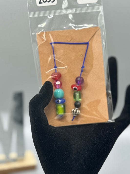 Large Handmade Beaded Bookmark – Unique Reader Gift # 2033