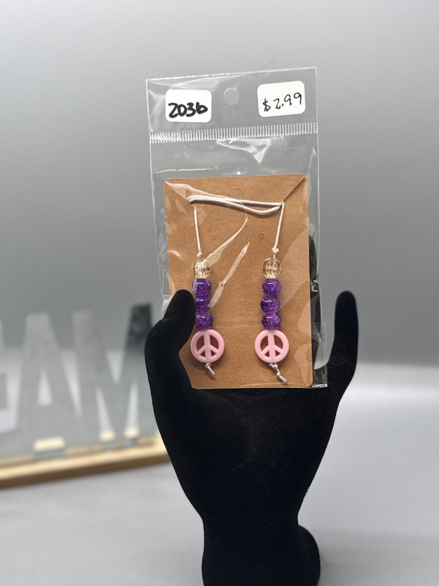 Large Handmade Beaded Bookmark – Unique Reader Gift # 2036