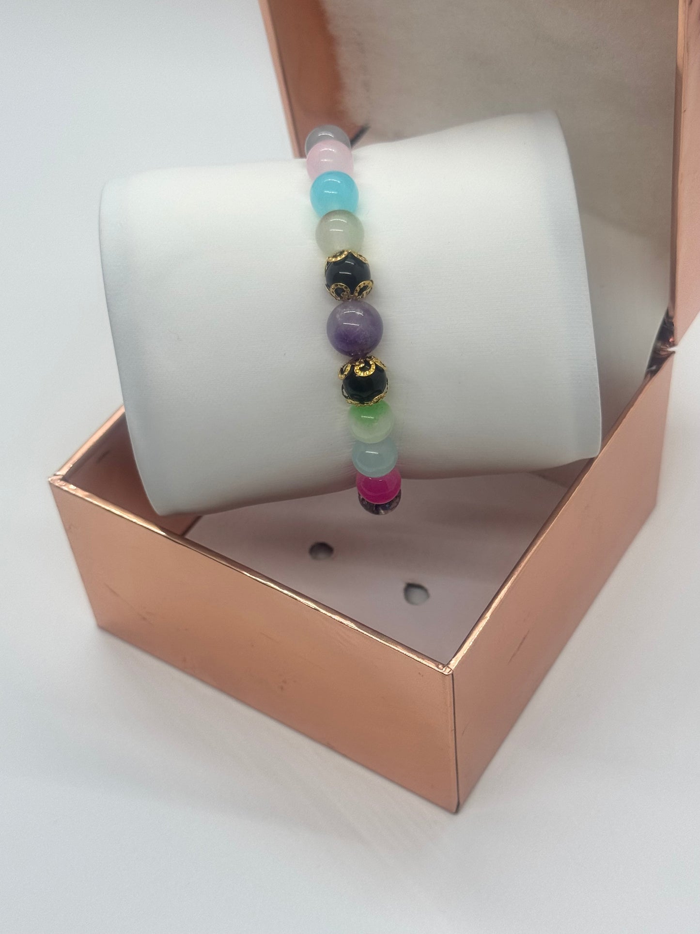 Glass Bead Bracelet #225