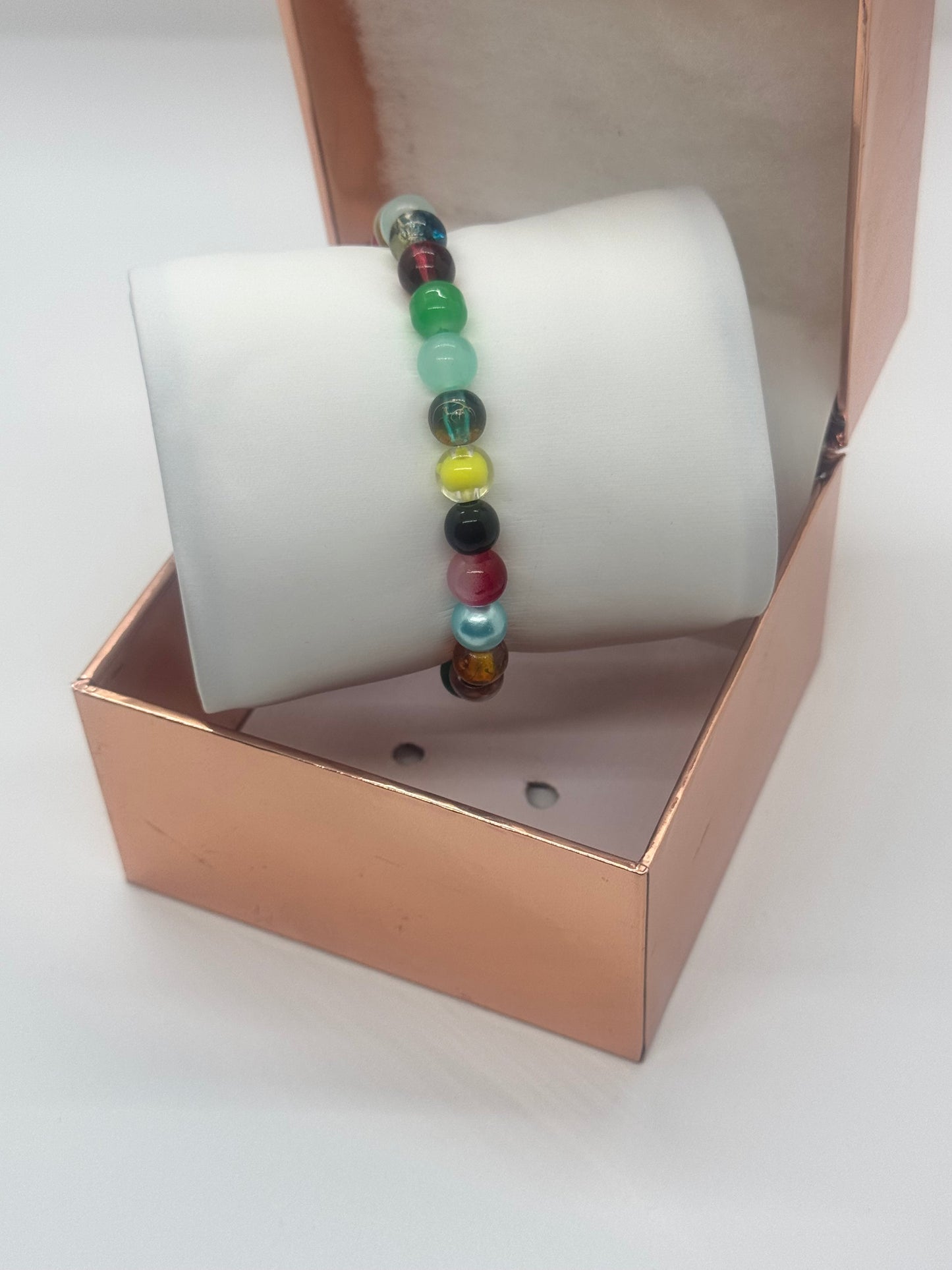 Glass Bead Bracelet #226