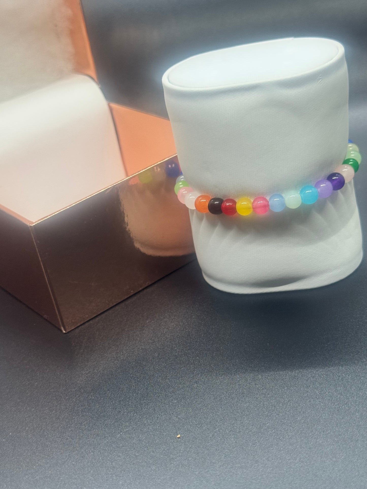 Glass Bead Bracelet #254