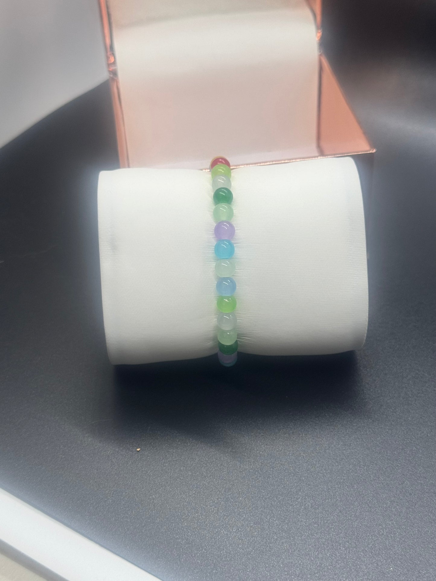 Glass Bead Bracelet #255
