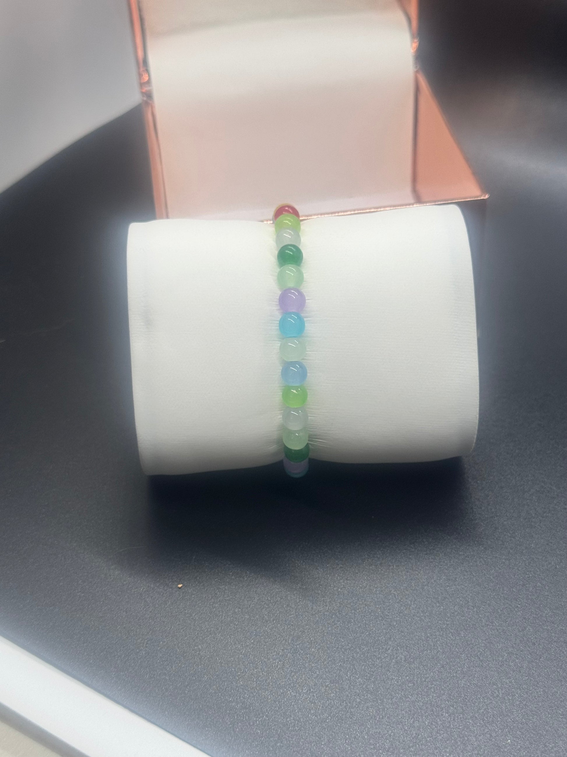 Glass Bead Bracelet #255