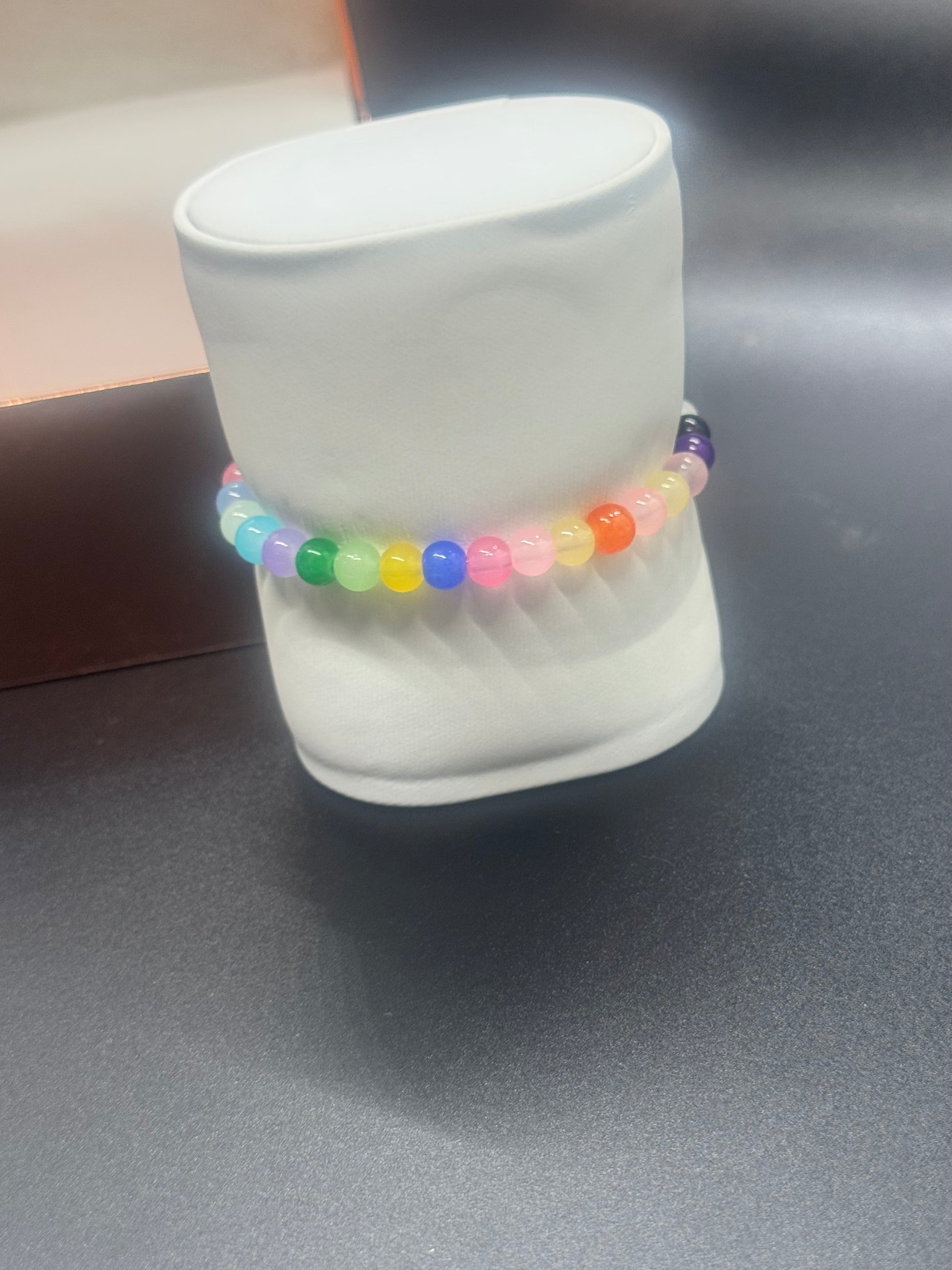 Glass Bead Bracelet #257