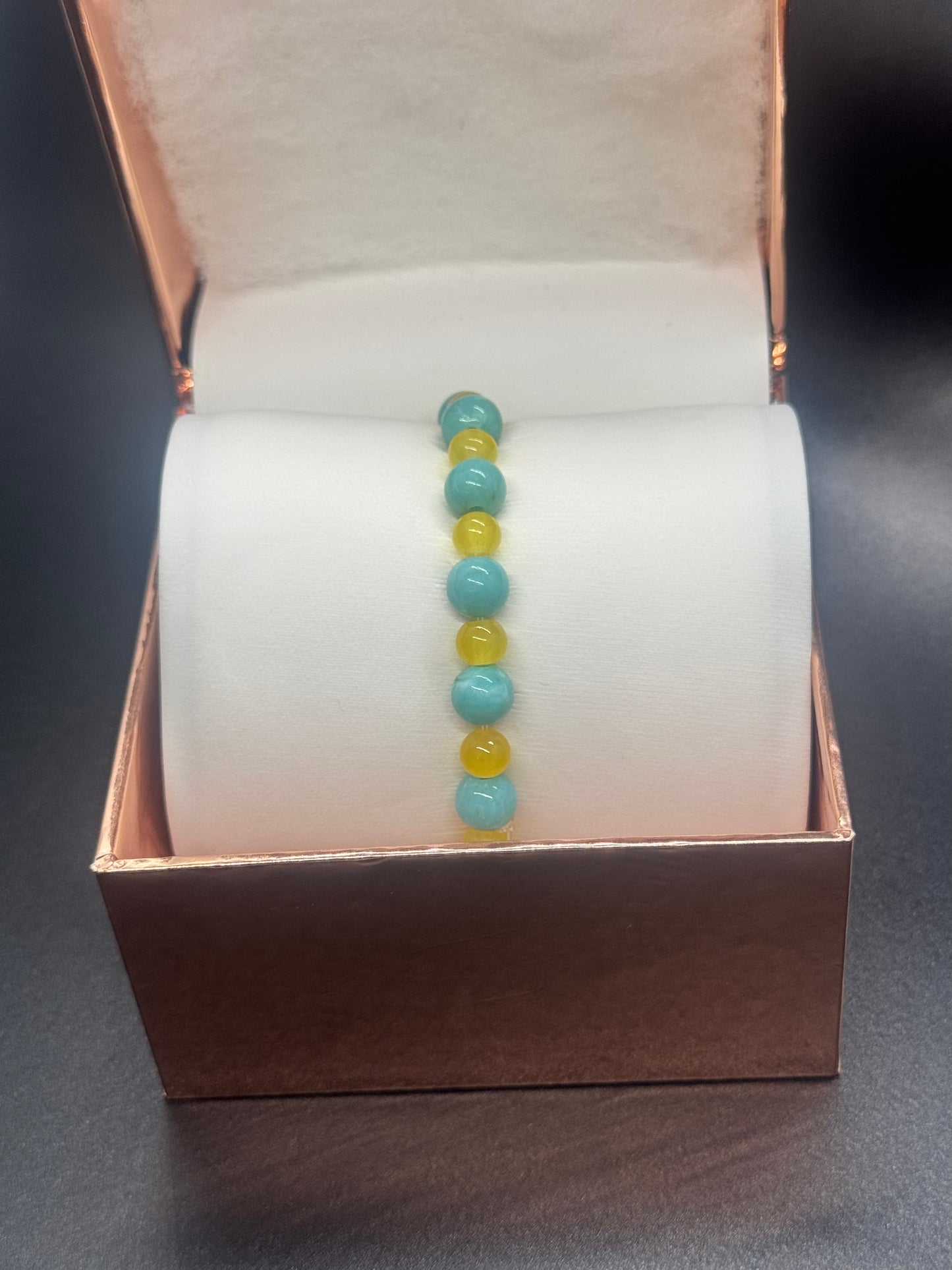 Glass & Acrylic Bead Bracelet #269