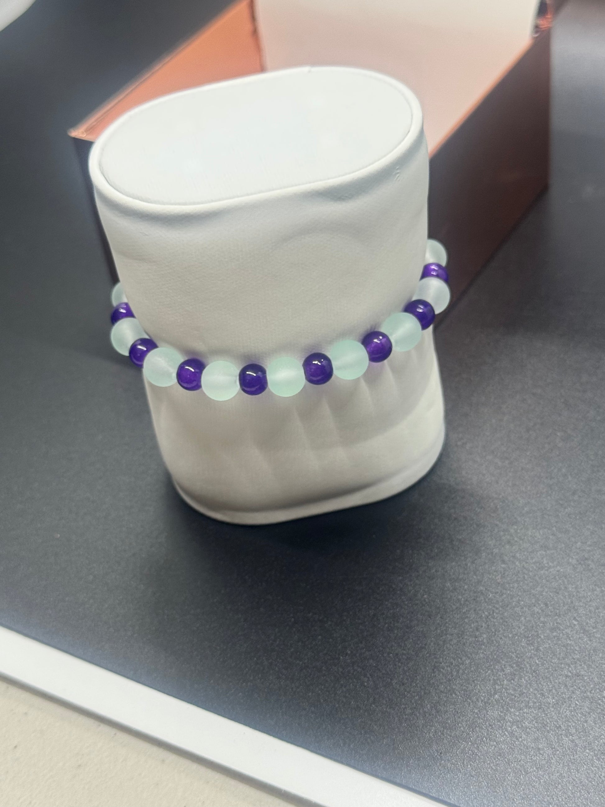 Glass Bead Bracelet #274