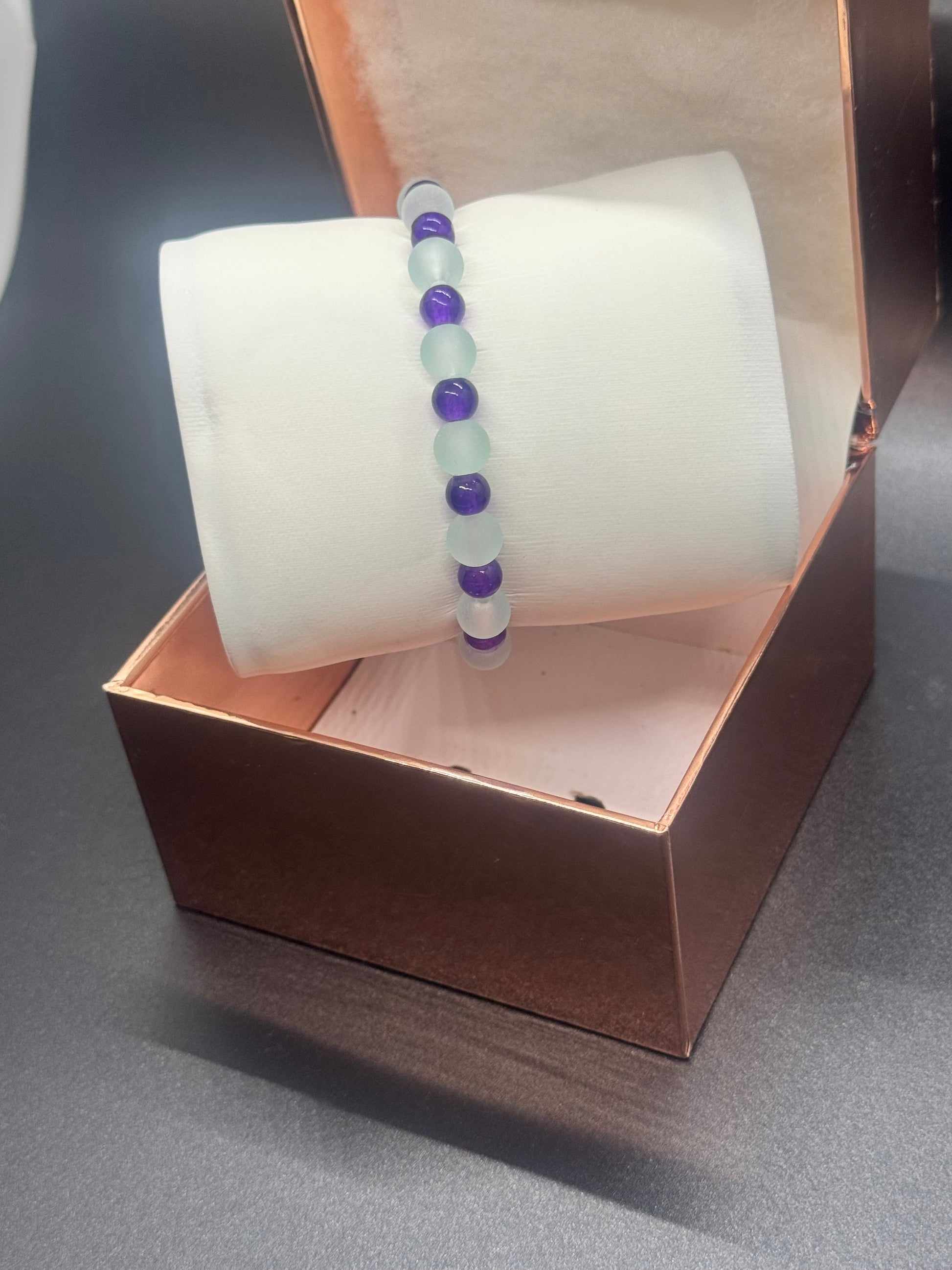 Glass Bead Bracelet #274