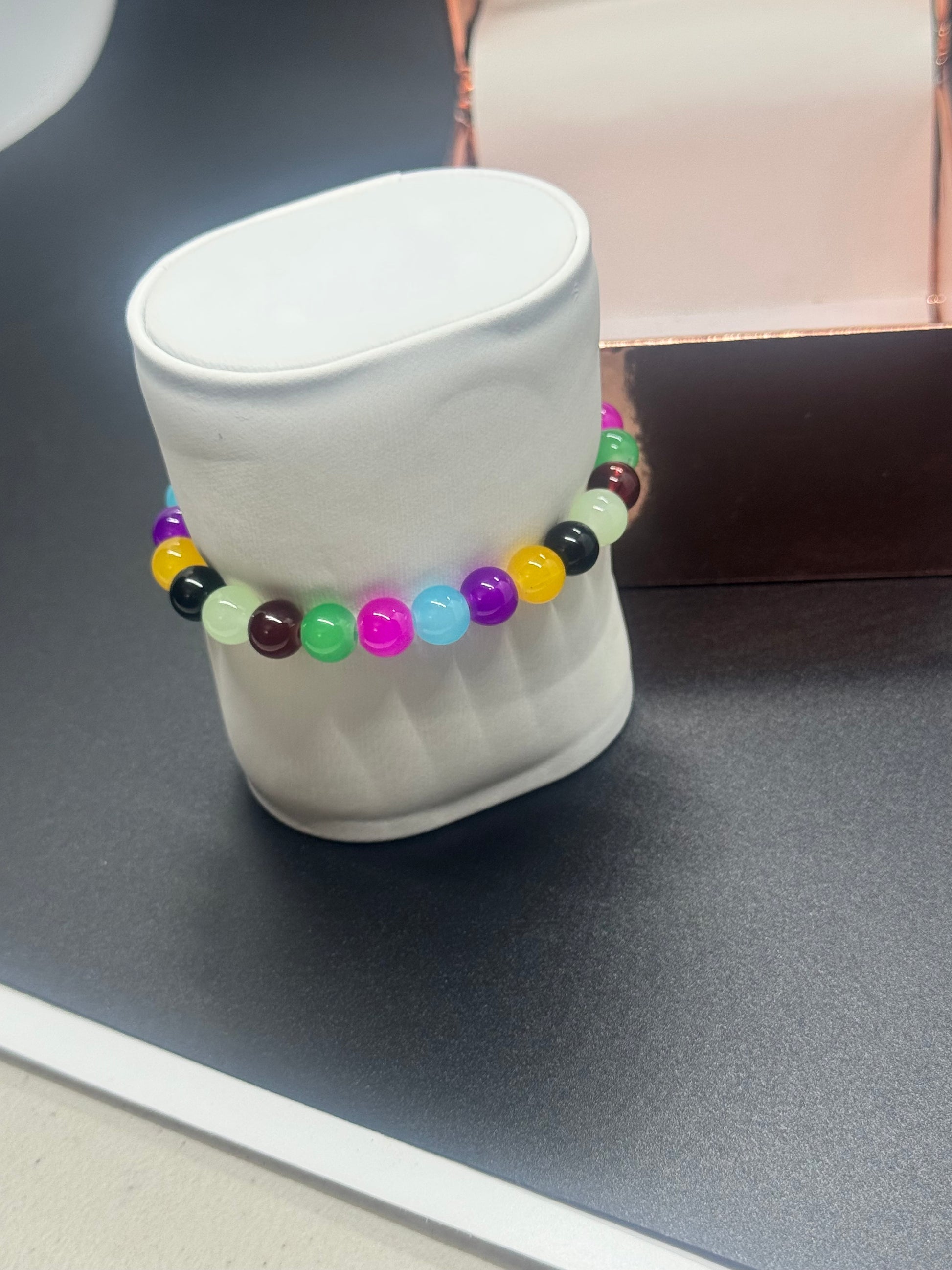 Glass Bead Bracelet #278