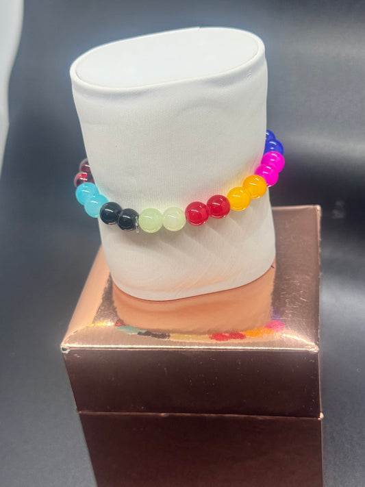 Glass Bead Bracelet #281