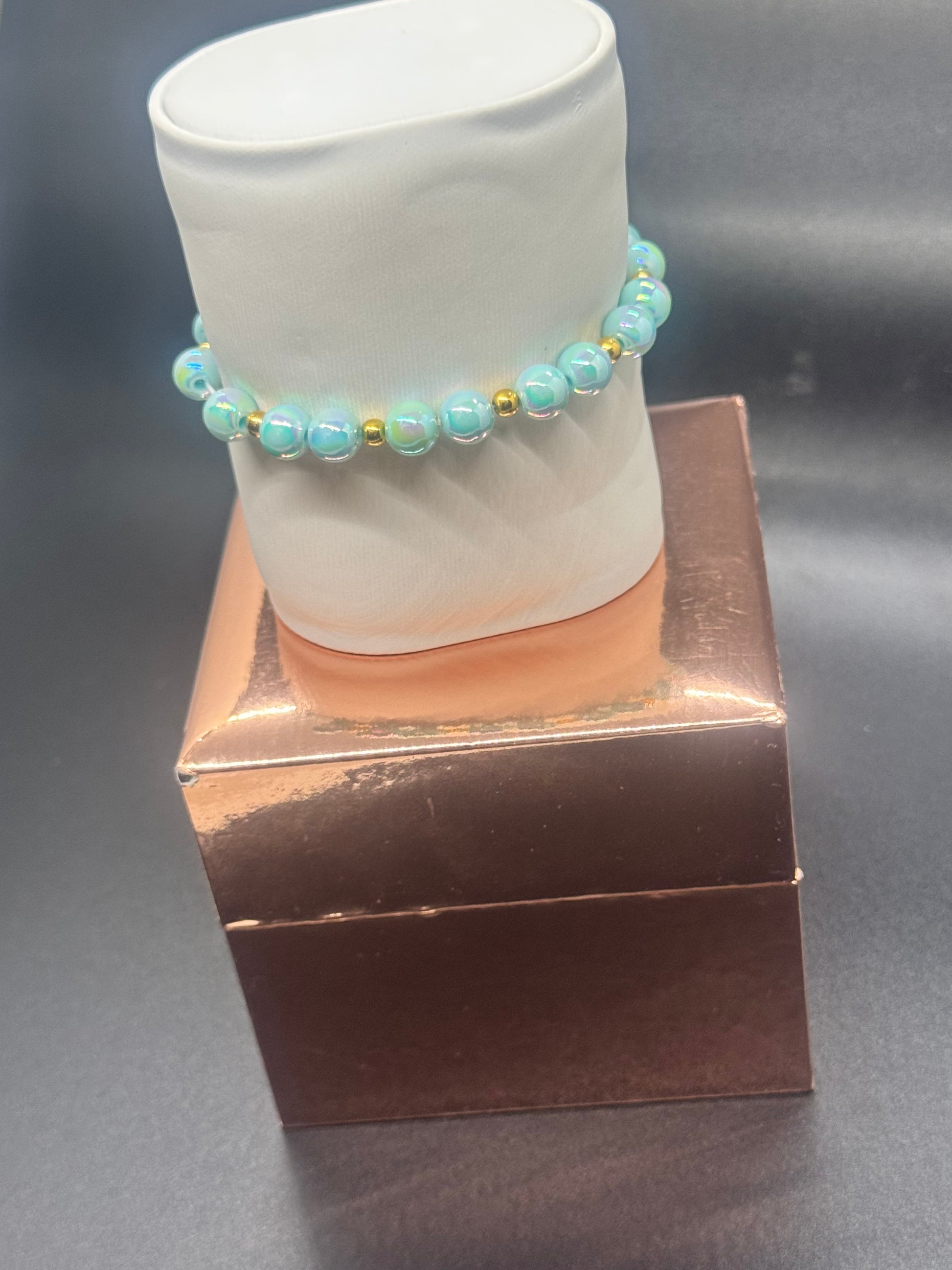 Acrylic Bead Bracelet #12145700