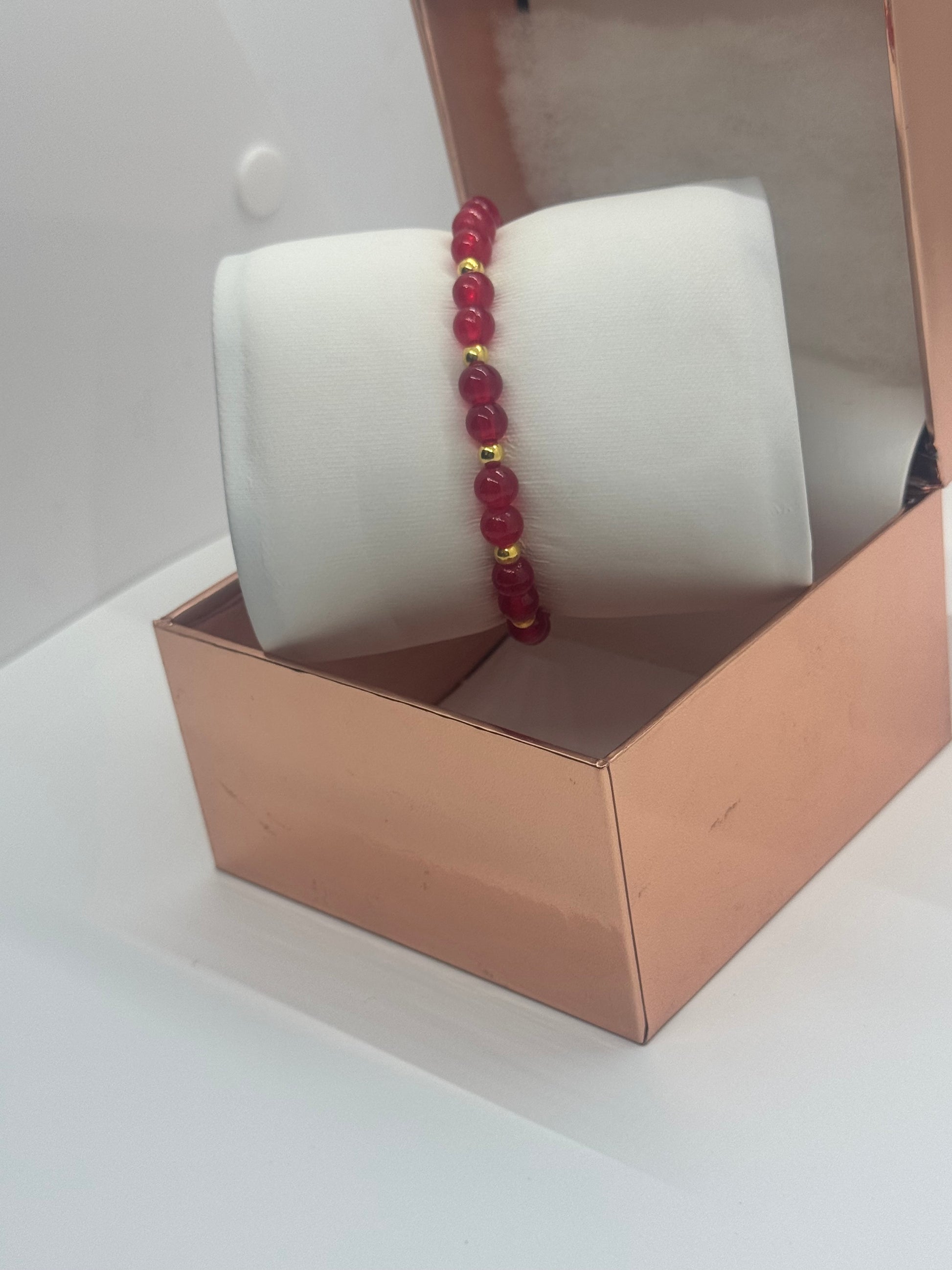 Glass Bead Bracelet #289
