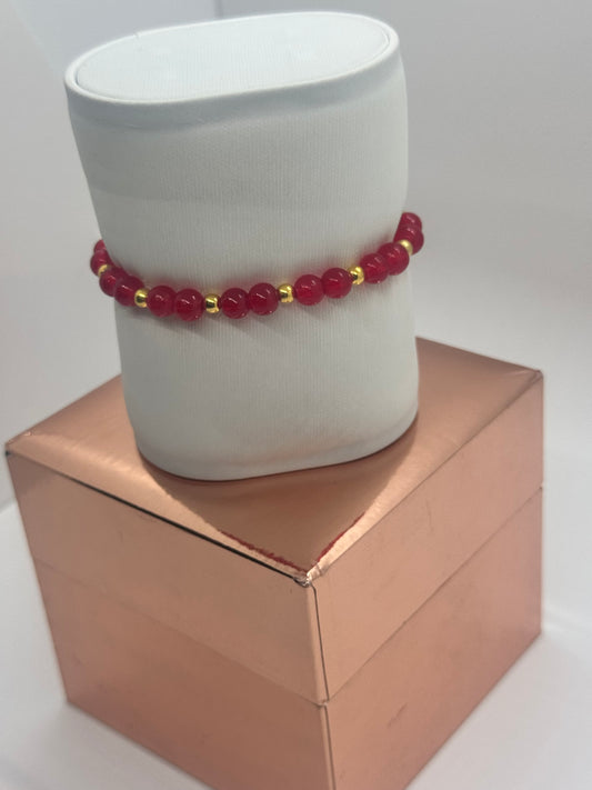 Glass Bead Bracelet #289