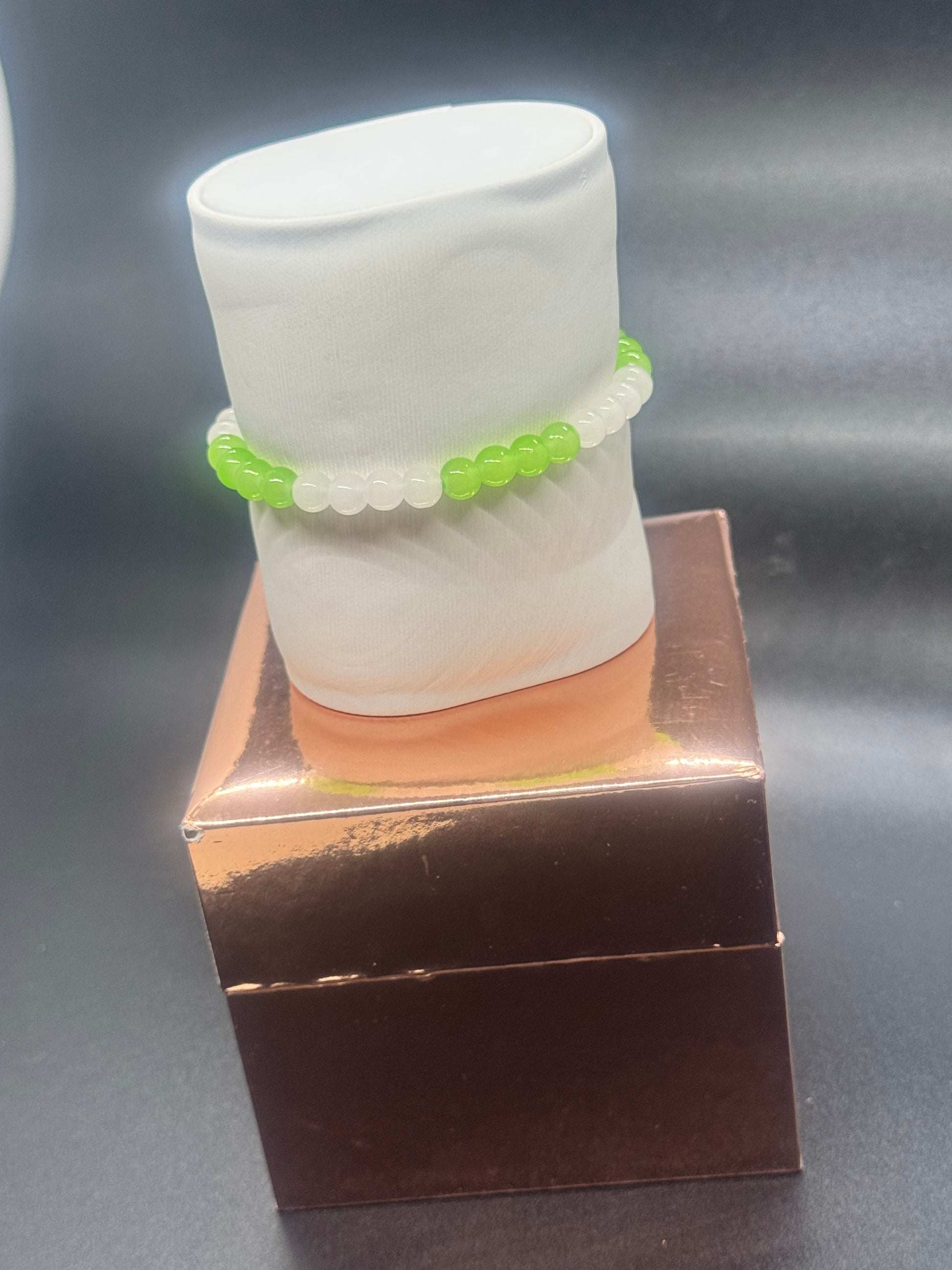 Glass Bead Bracelet #307
