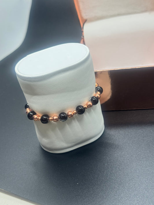 Acrylic & Glass Bead Bracelet #320