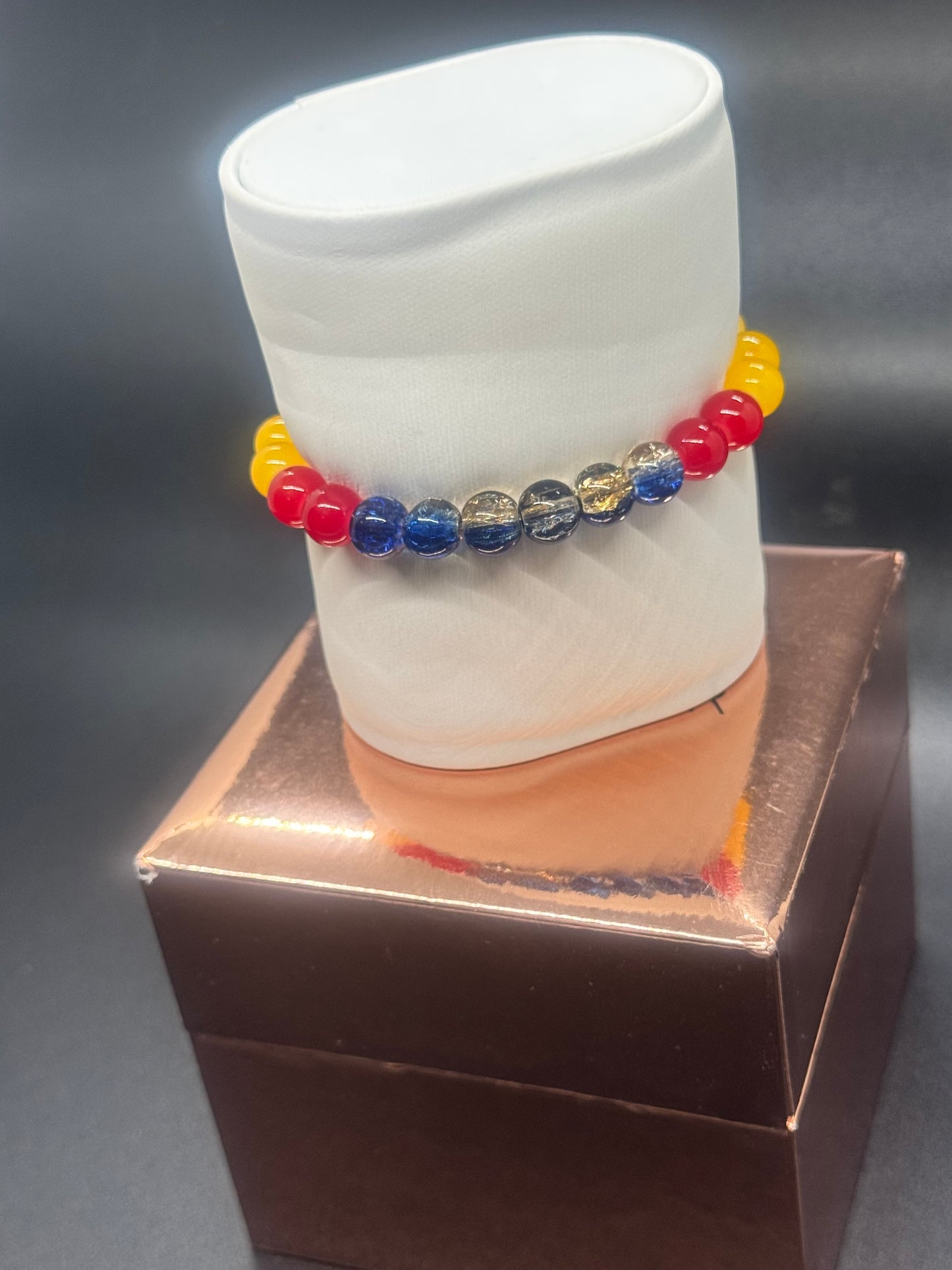 Glass Bead Bracelet #327
