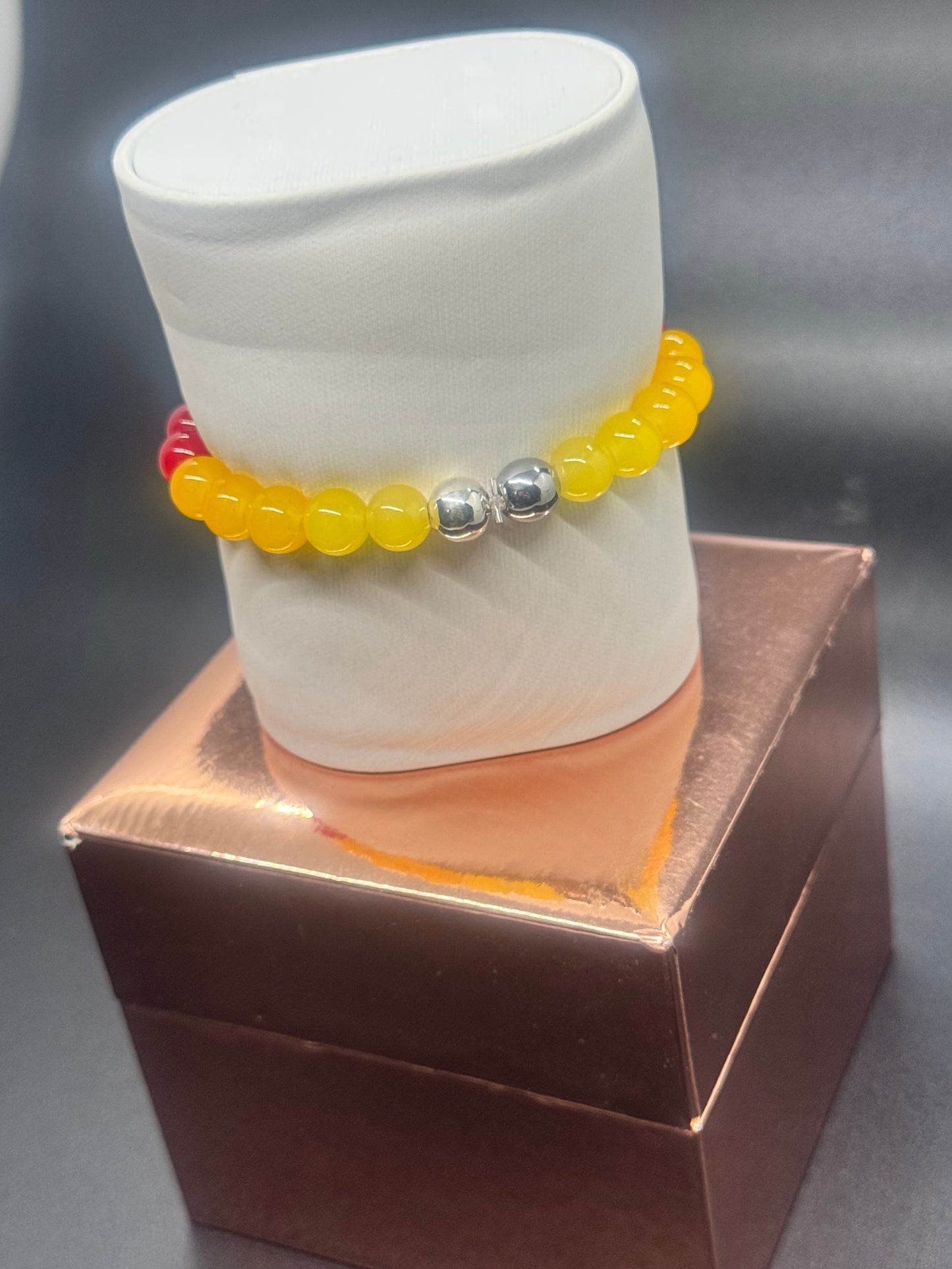 Glass Bead Bracelet #327