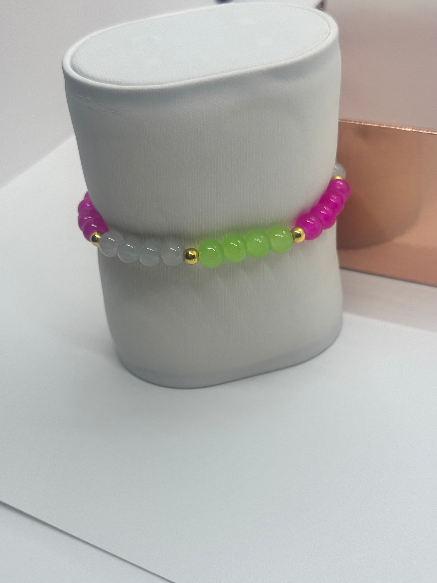 Glass Bead Bracelet #335