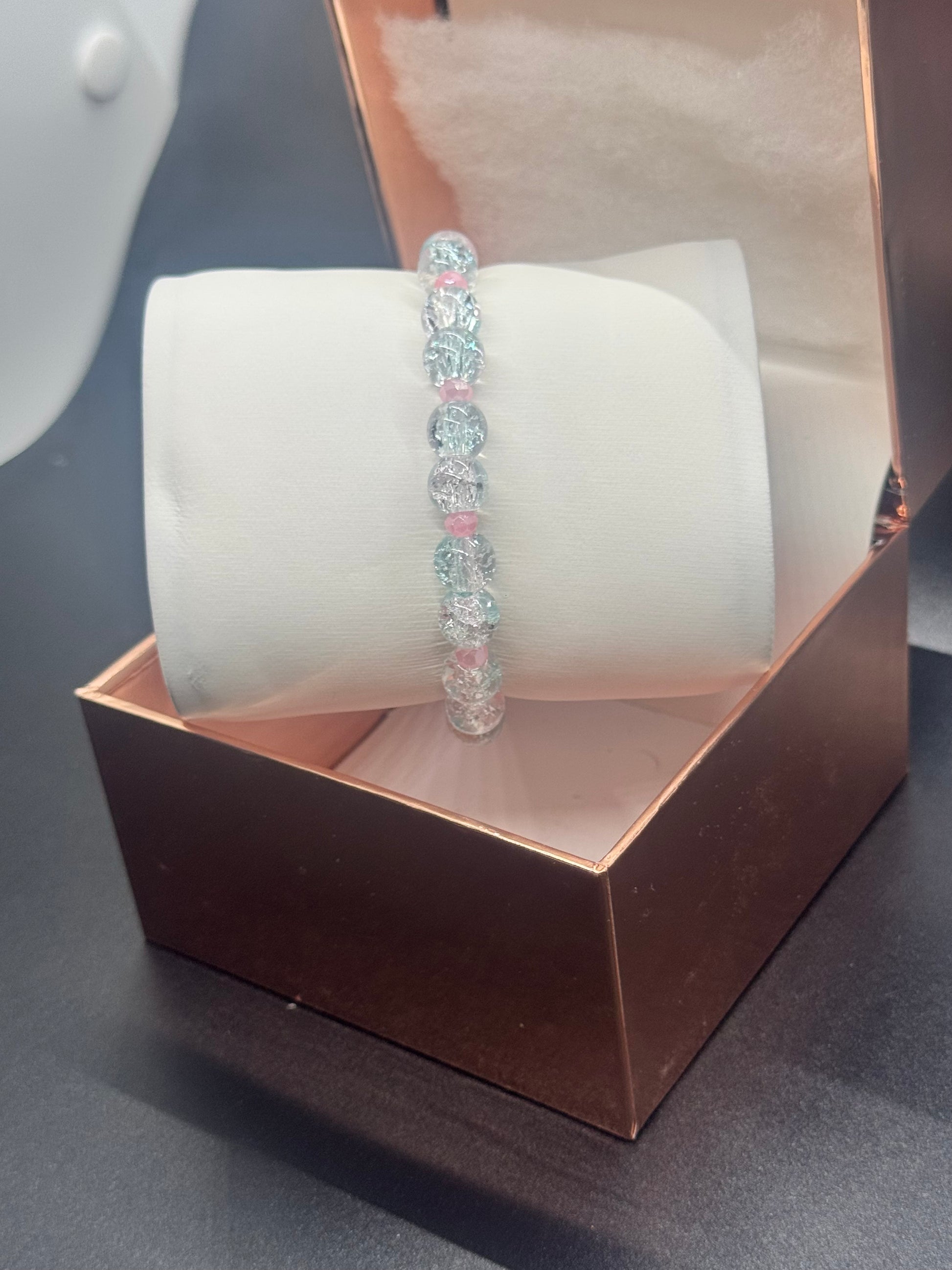 Acrylic Bead Bracelet #414