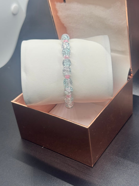 Acrylic Bead Bracelet #414