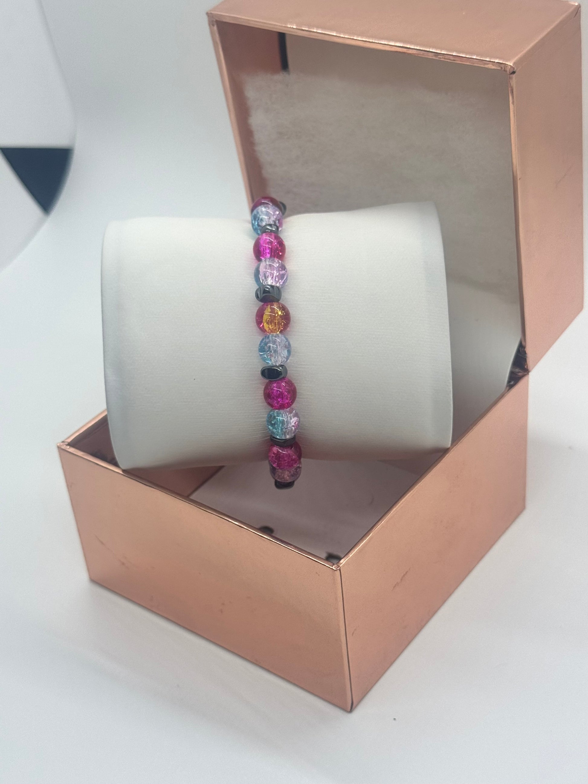 Glass Bead Bracelet #420