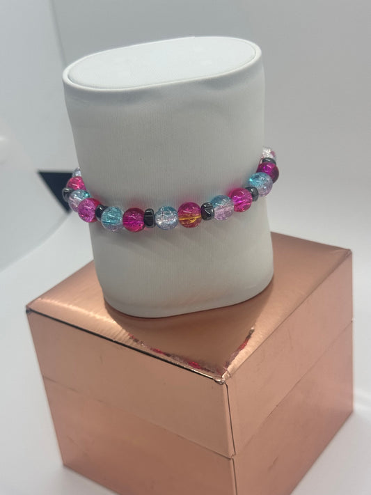 Glass Bead Bracelet #420