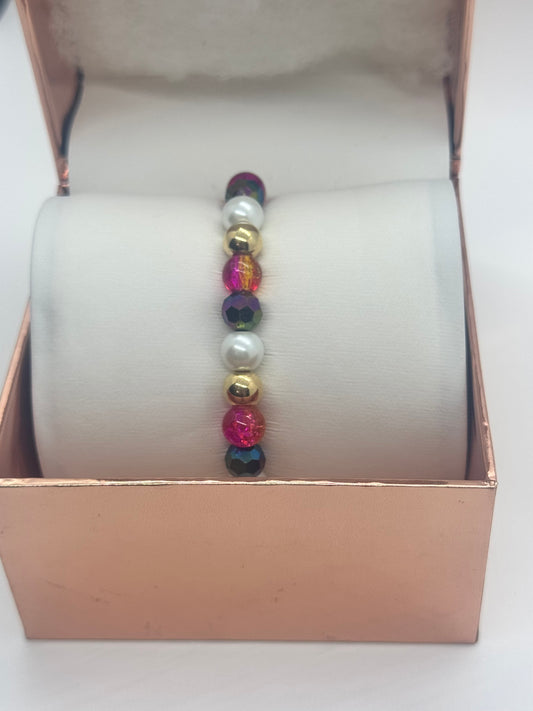 Acrylic Bead Bracelet #429