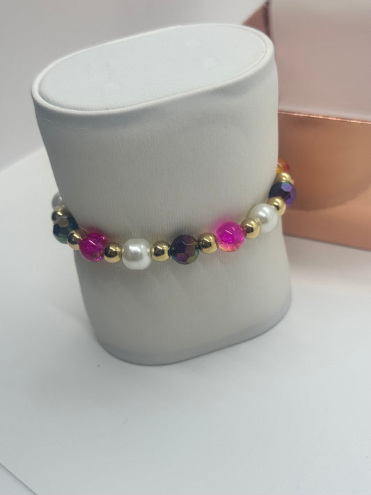 Acrylic Bead Bracelet #431